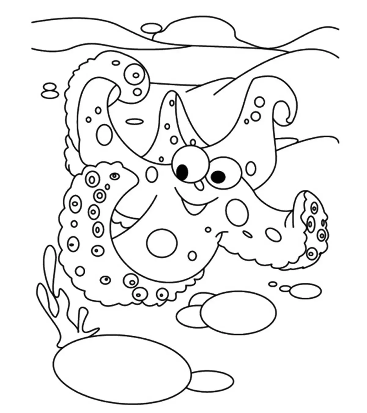 Top 10 Starfish Coloring Pages For Your Little Ones Top 10 Starfish Coloring Pages For Your Little Ones