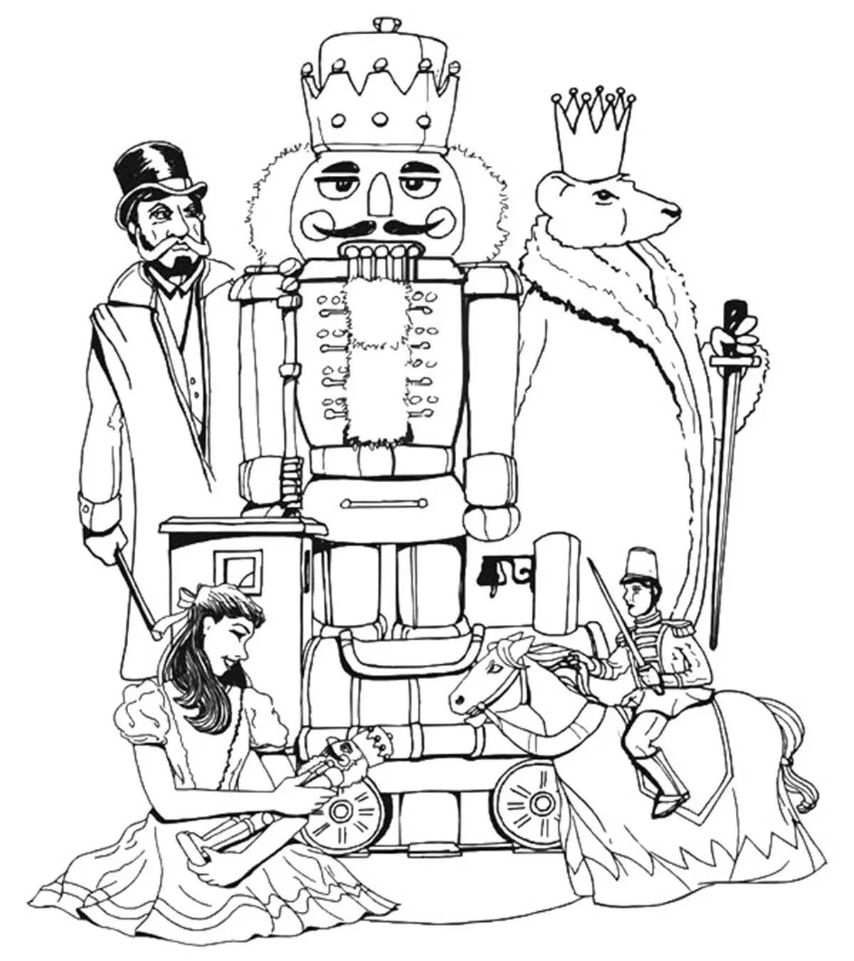 Top 20 Nutcracker Coloring Pages For Your Little Ones Top 20 Nutcracker Coloring Pages For Your Little Ones