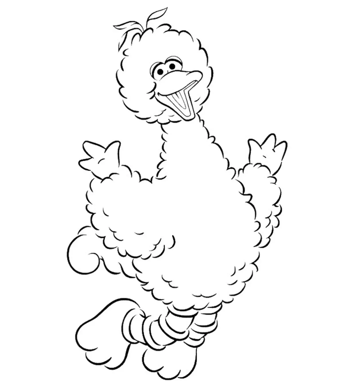 Top 25 Colorful Big Bird Coloring Pages For Your Little One Top 25 Colorful Big Bird Coloring Pages For Your Little One