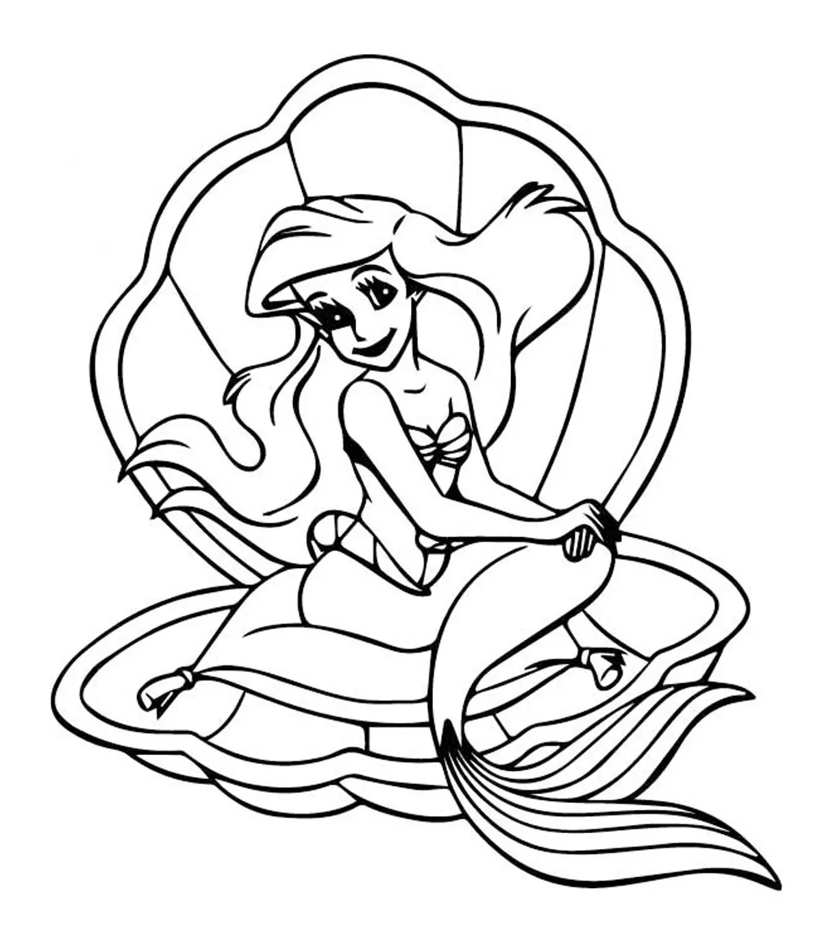 Top 25 Free Printable Little Mermaid Coloring Pages For Kids Top 25 Free Printable Little Mermaid Coloring Pages For Kids