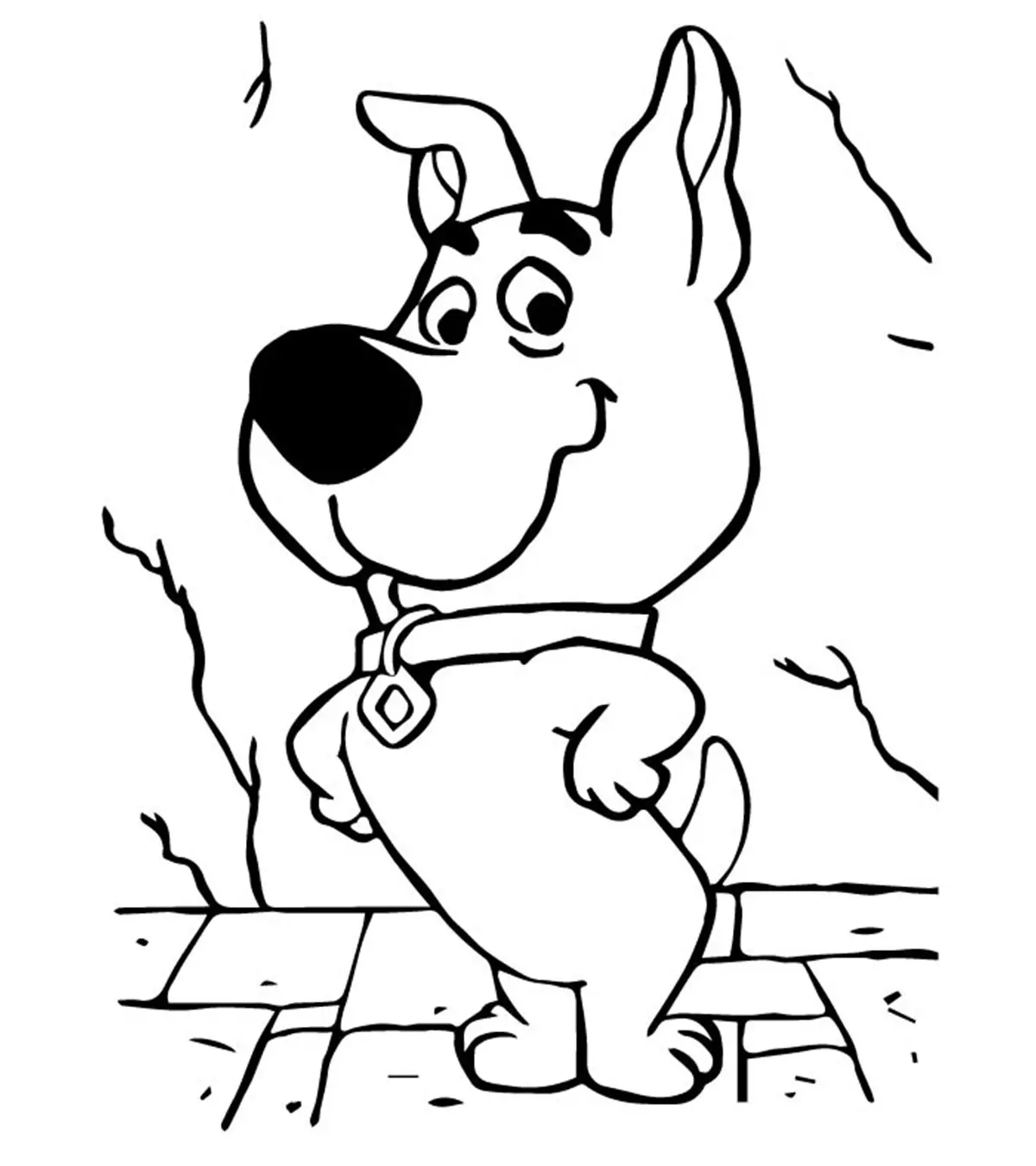 Top 30 Free Printable Scooby Doo Coloring Pages For Kids Top 30 Free Printable Scooby Doo Coloring Pages For Kids