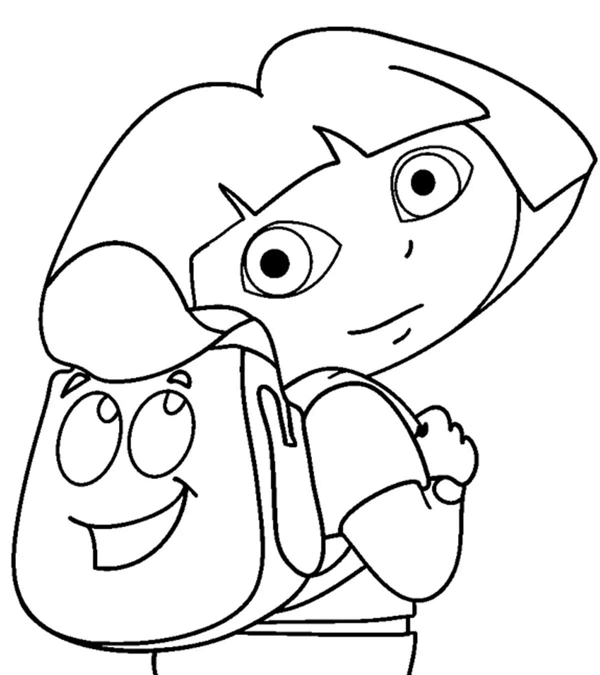Top 40 Awesome Dora Coloring Pages Your Toddler Will Love Top 40 Awesome Dora Coloring Pages Your Toddler Will Love