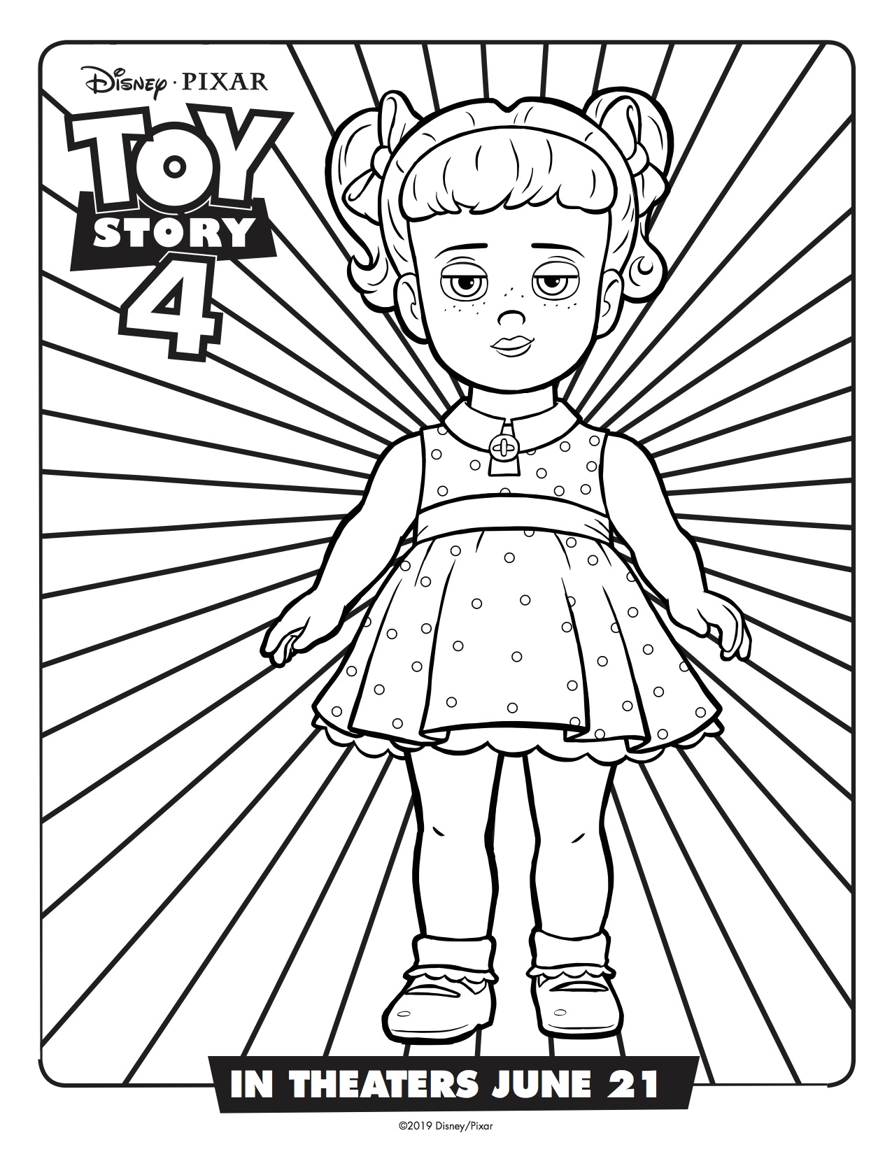 Toy Story 4 Gabby Gabby Printable Coloring Page Simply Sweet Days Toy Story 4 Gabby Gabby Printable Coloring Page Simply Sweet Days