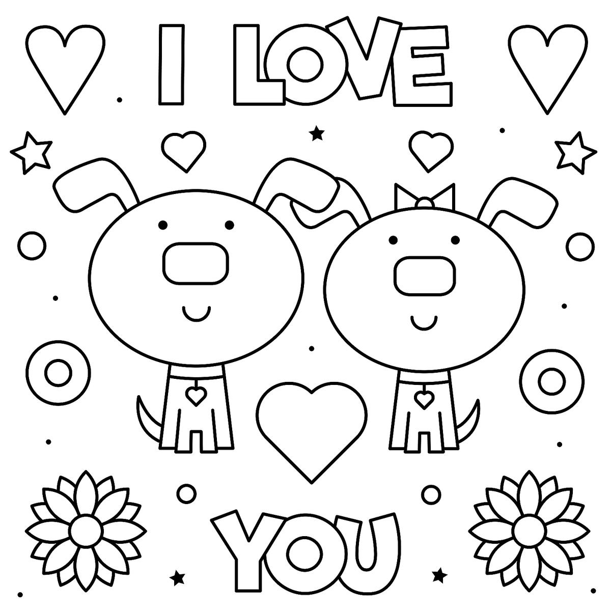 Valentine s Day Coloring Pages Free Printable Coloring Pages For Kids Full Of Love Printables 30Seconds Mom
