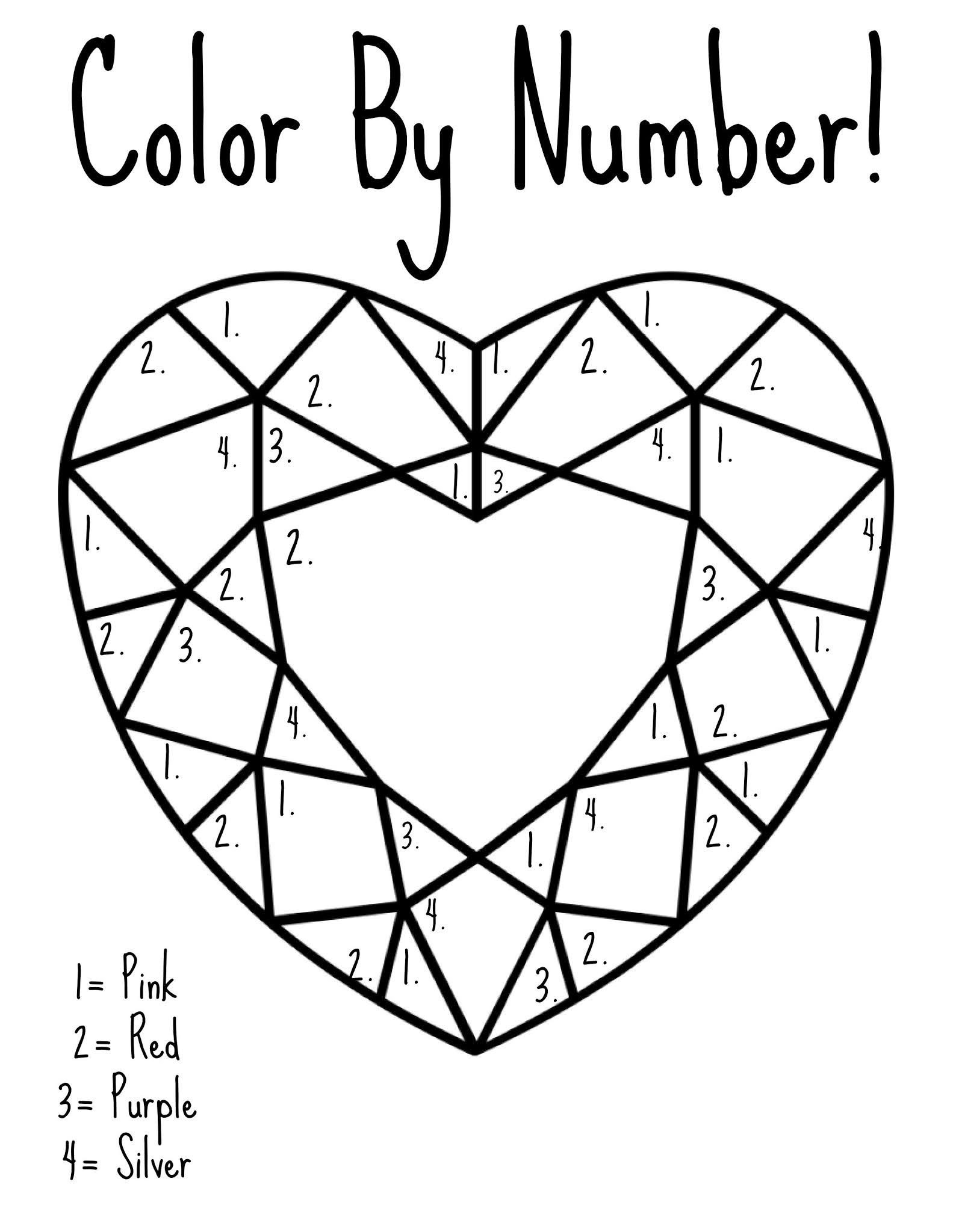 Free Valentines Day Coloring Pages Pdf