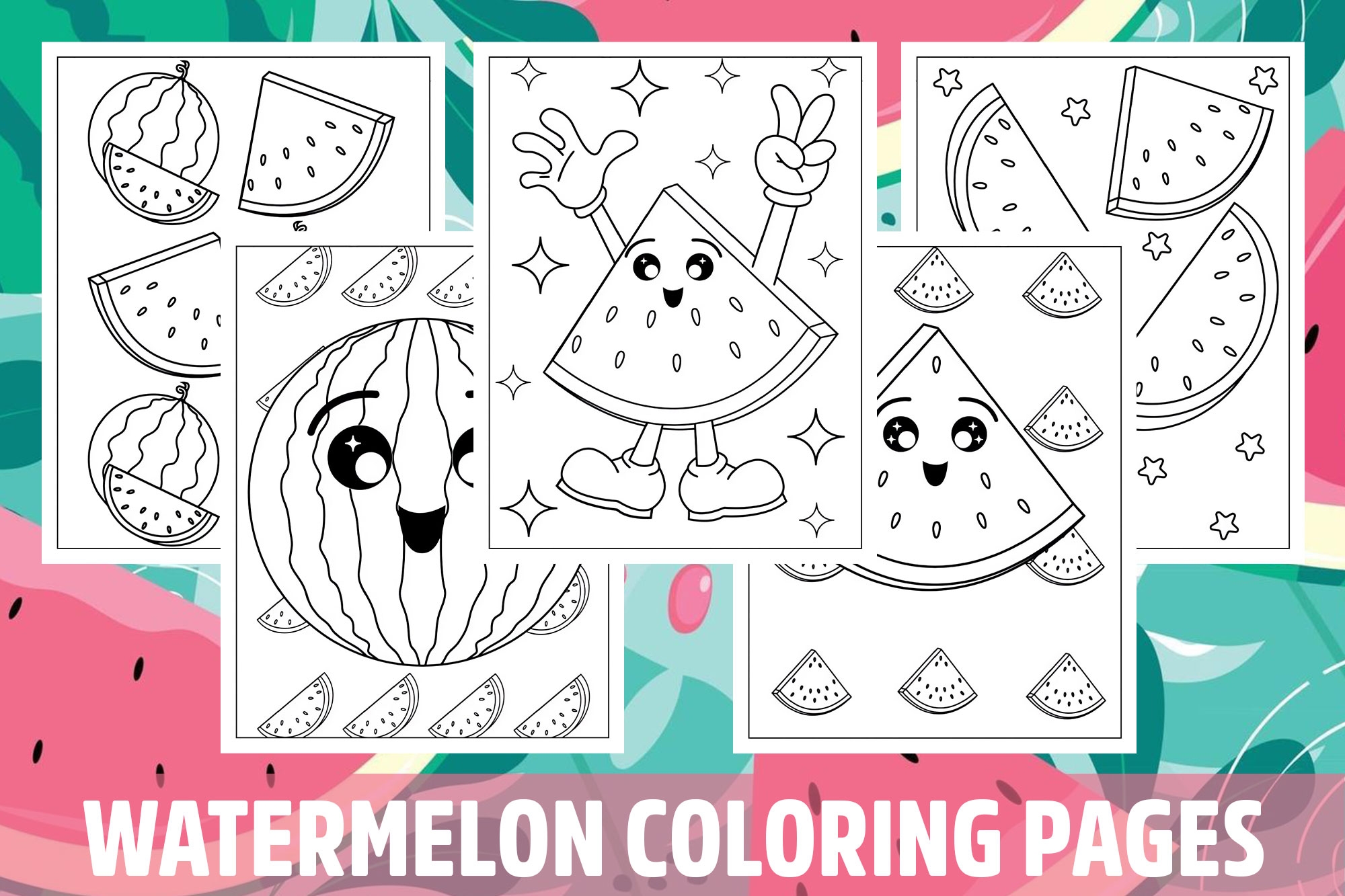 Watermelon Coloring Pages For Kids Girls Boys Teens Birthday School Activity Made By Teachers Watermelon Coloring Pages For Kids Girls Boys Teens Birthday School Activity Made By Teachers