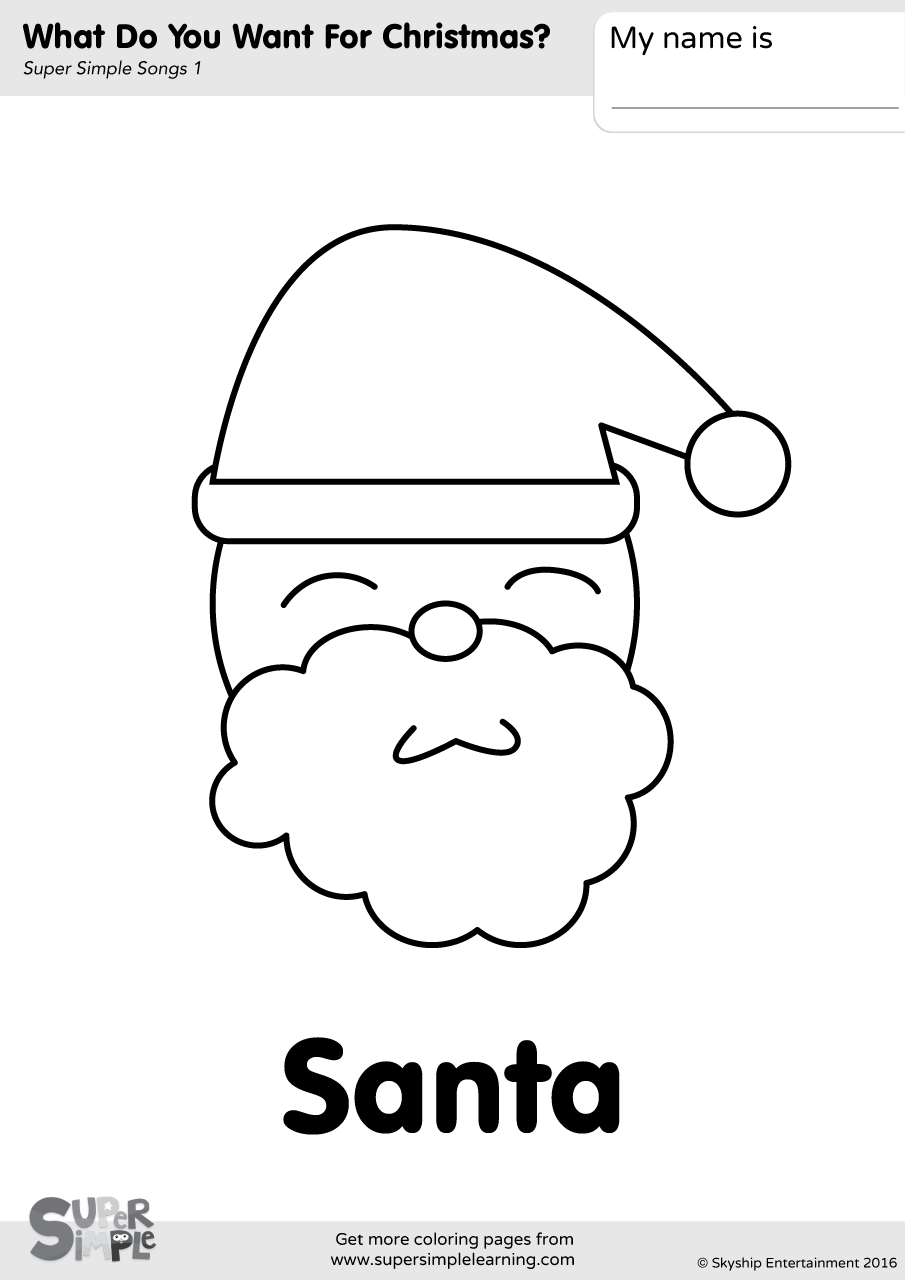 What Do You Want For Christmas Coloring Pages Super Simple What Do You Want For Christmas Coloring Pages Super Simple
