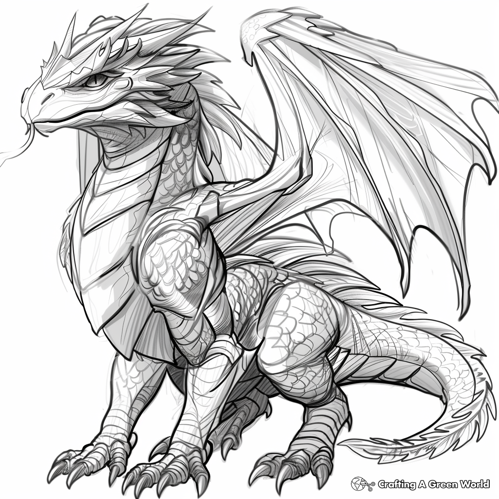 Free Printable Wings Of Fire Coloring Pages