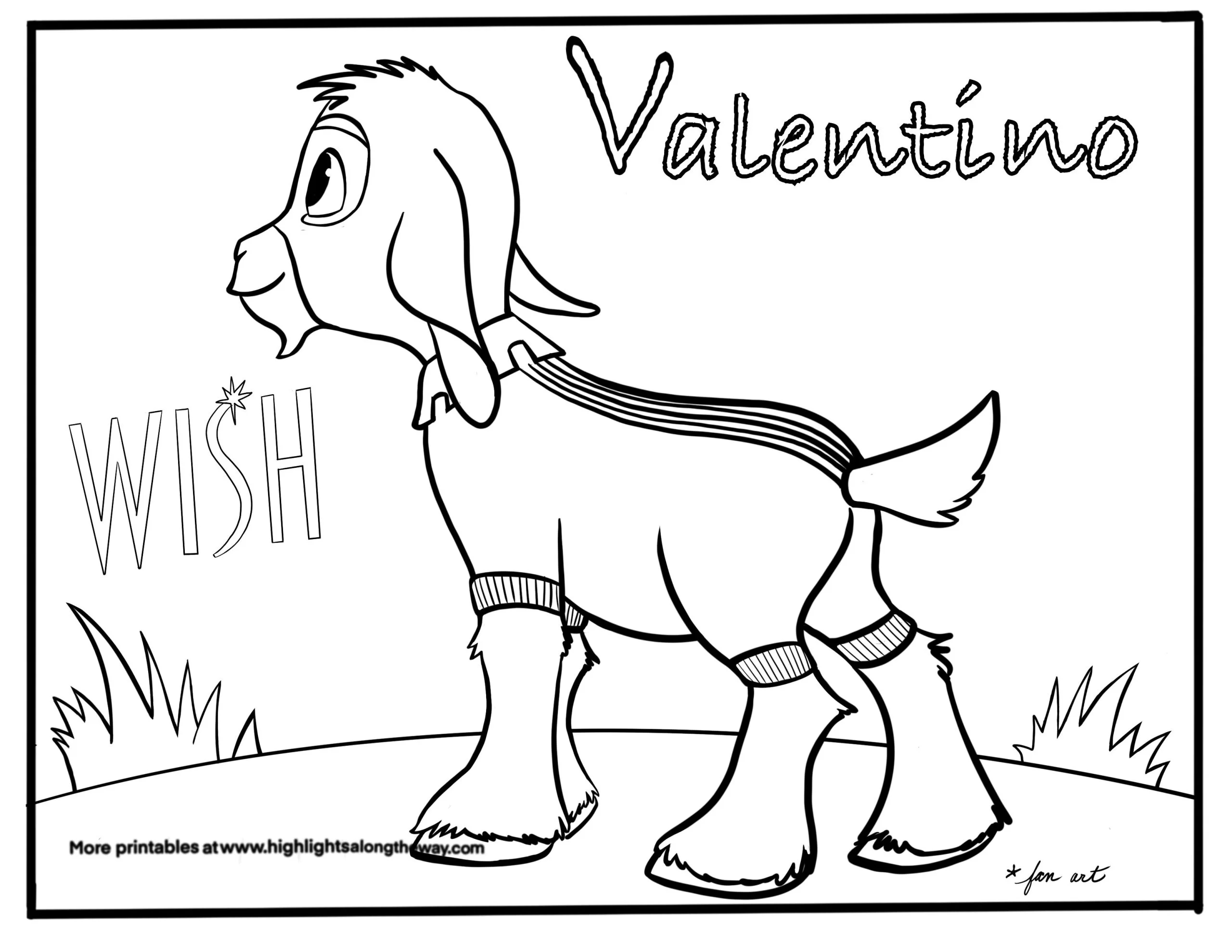 Wish Coloring Pages Free Printable