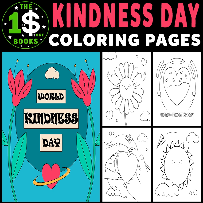 World Kindness Day Coloring Pages 13 November Holiday Coloring Sheets Made By Teachers