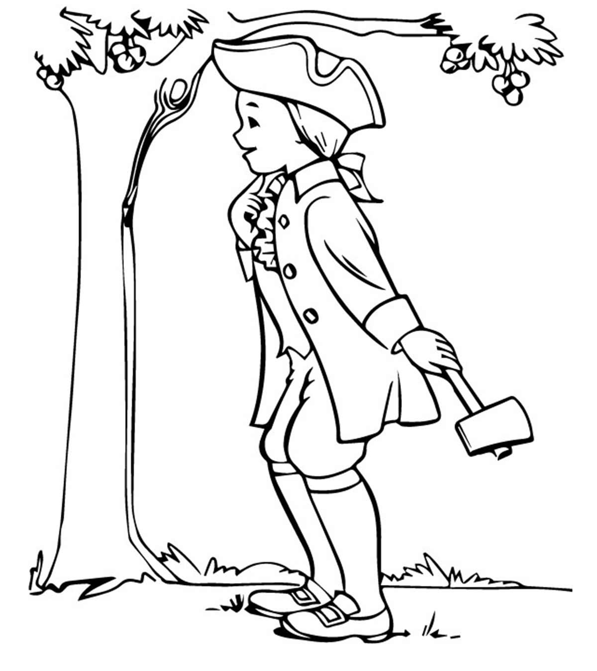 10 Best George Washington Coloring Pages For Toddlers 10 Best George Washington Coloring Pages For Toddlers