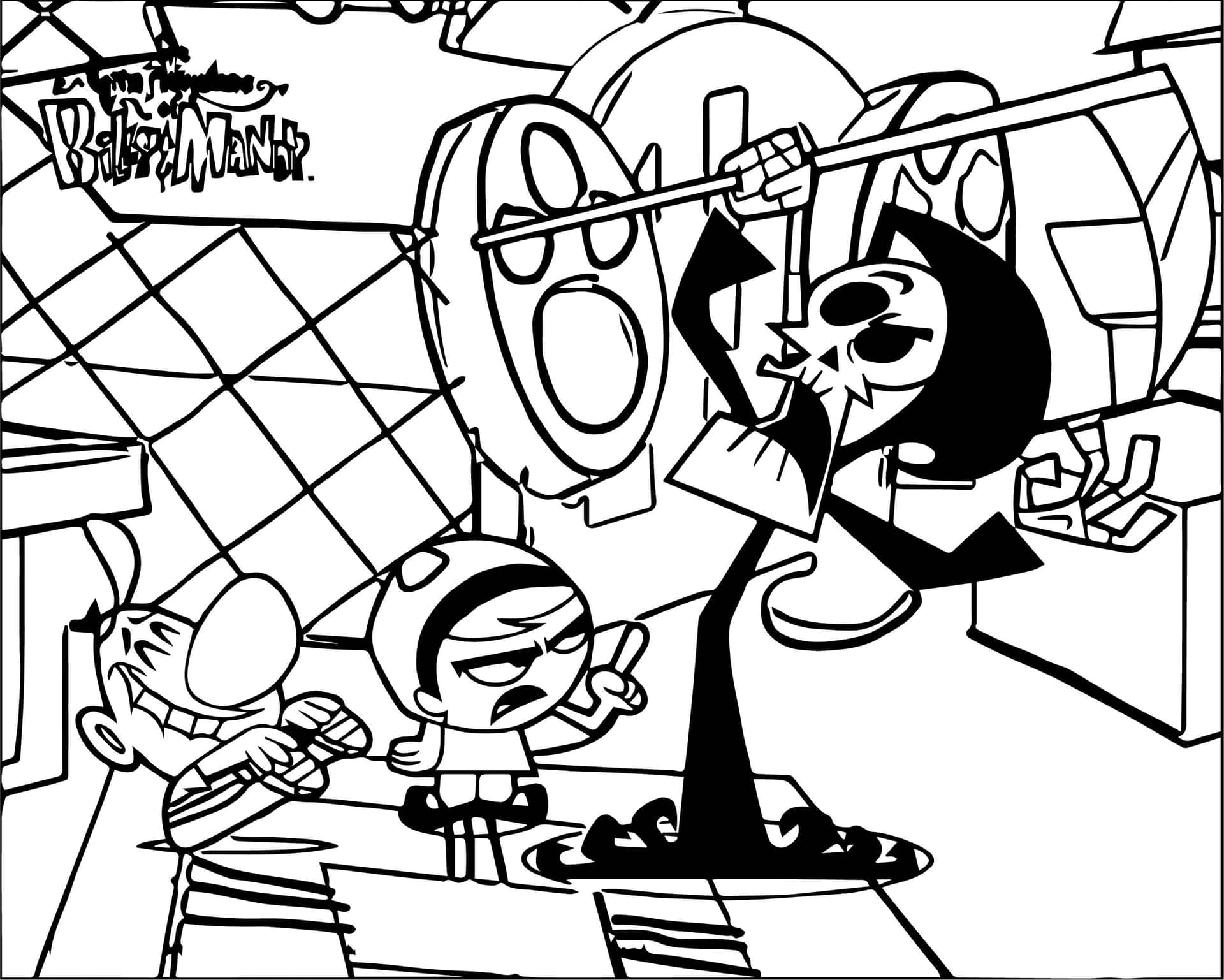 Cartoon Network Coloring Pages Printable