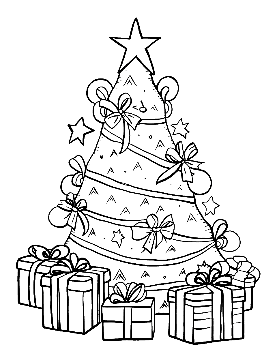100 Christmas Coloring Pages Printable Sheets