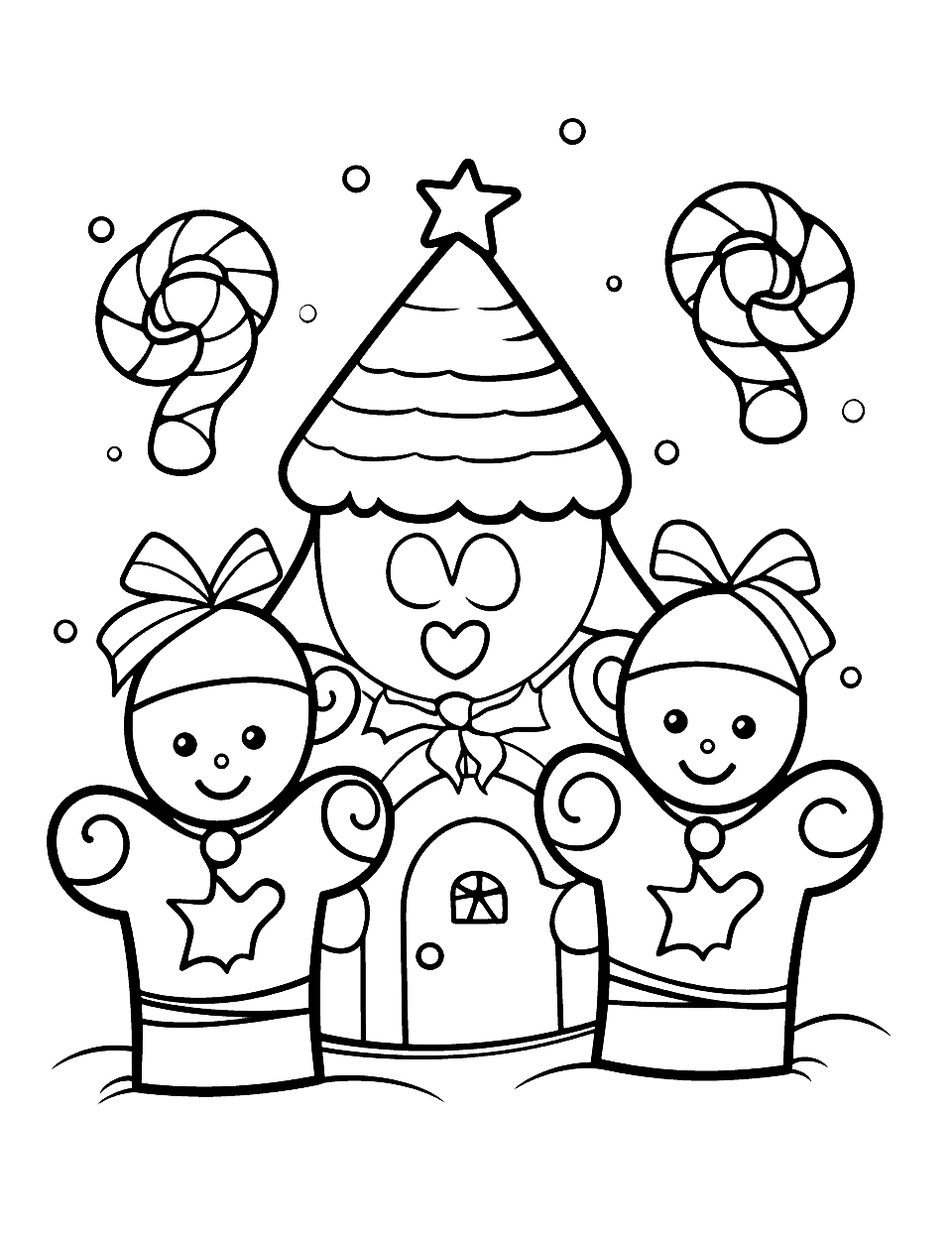 Free Kids Christmas Coloring Pages Printable Free Kids Christmas Coloring Pages Printable