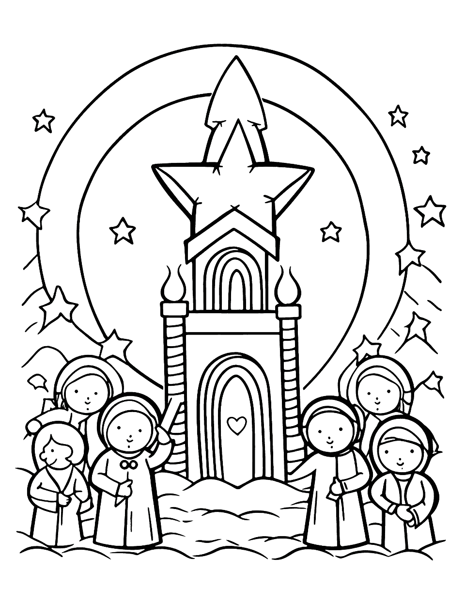 100 christmas coloring pages printable sheets