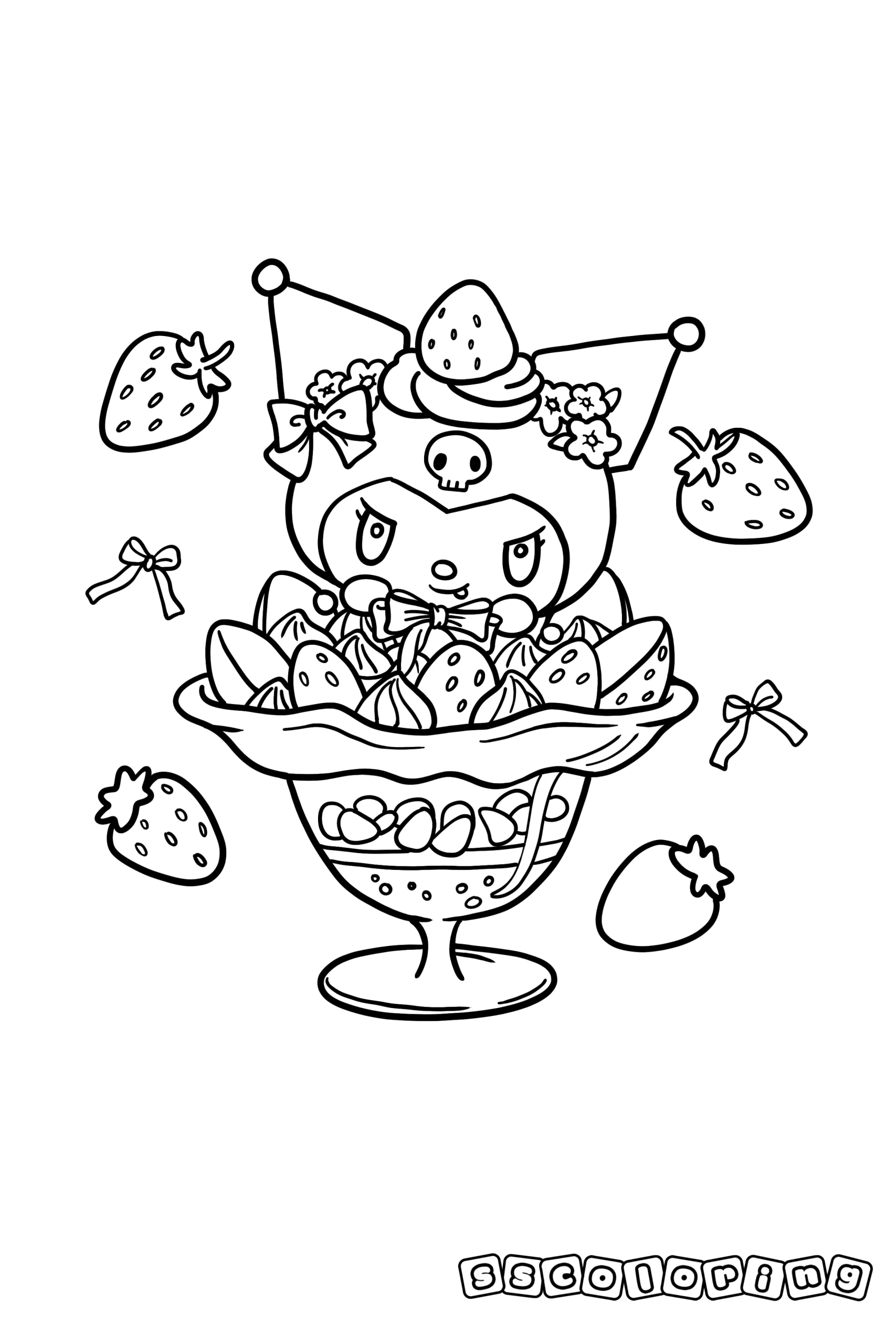 11 Kuromi Coloring Pages Fun For Kids Download U0026 Print Free