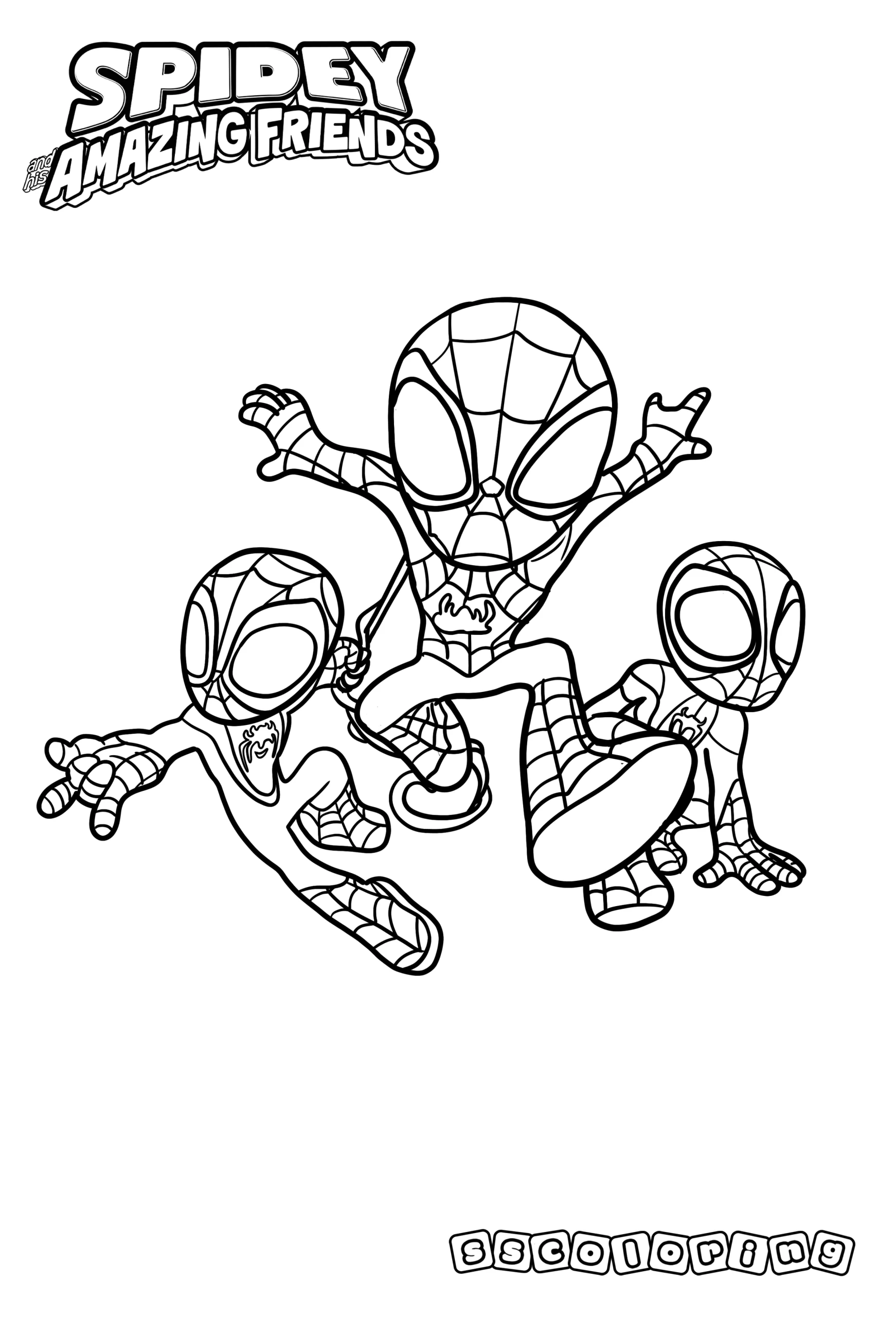 12 Spidey And His Amazing Friends Coloring Pages Free Printable 12 Spidey And His Amazing Friends Coloring Pages Free Printable