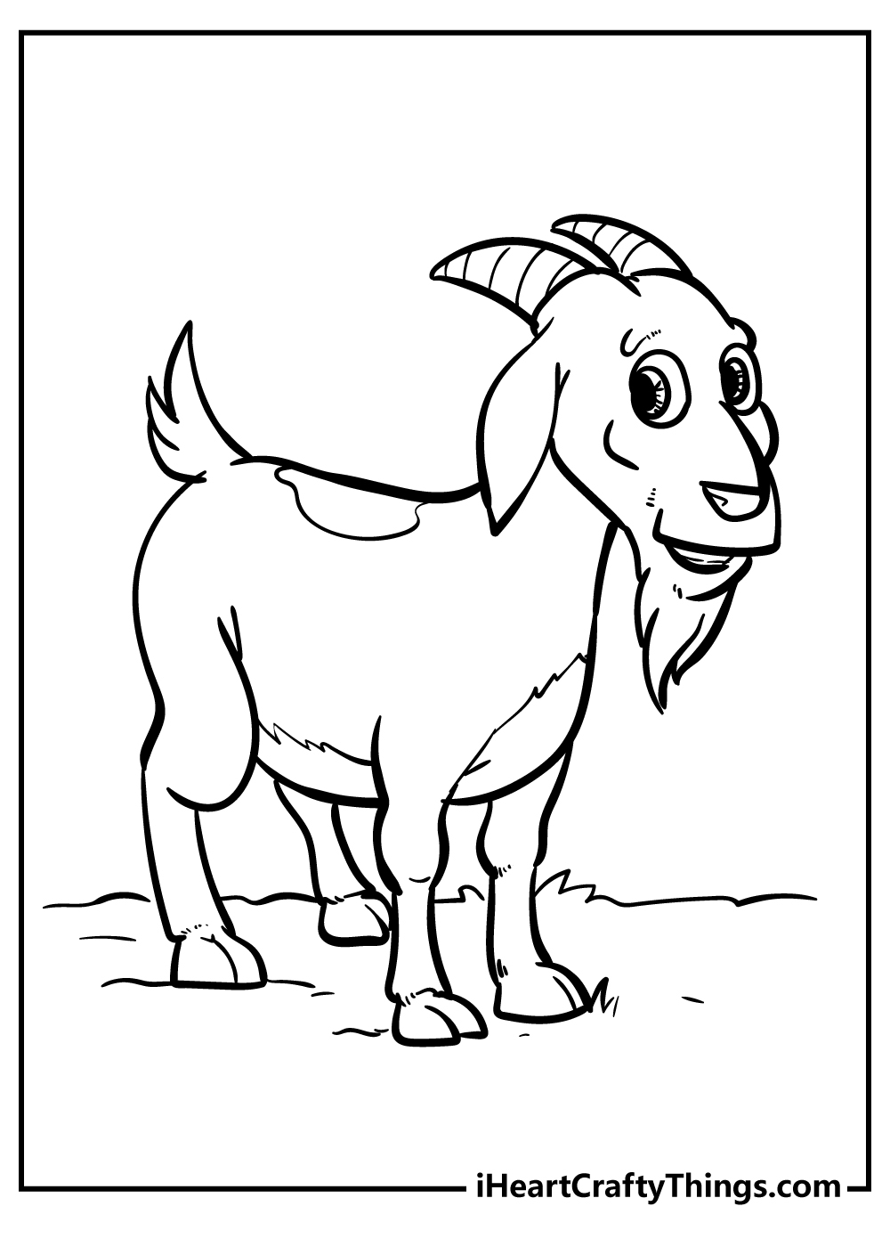 15 Goat Coloring Pages 100 Free Printables 15 Goat Coloring Pages 100 Free Printables