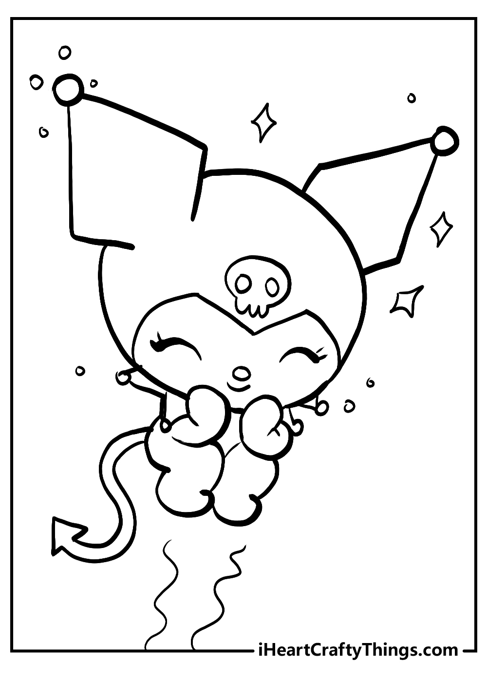 15 Kuromi Coloring Pages For Kids 100 Free PDF Printables 