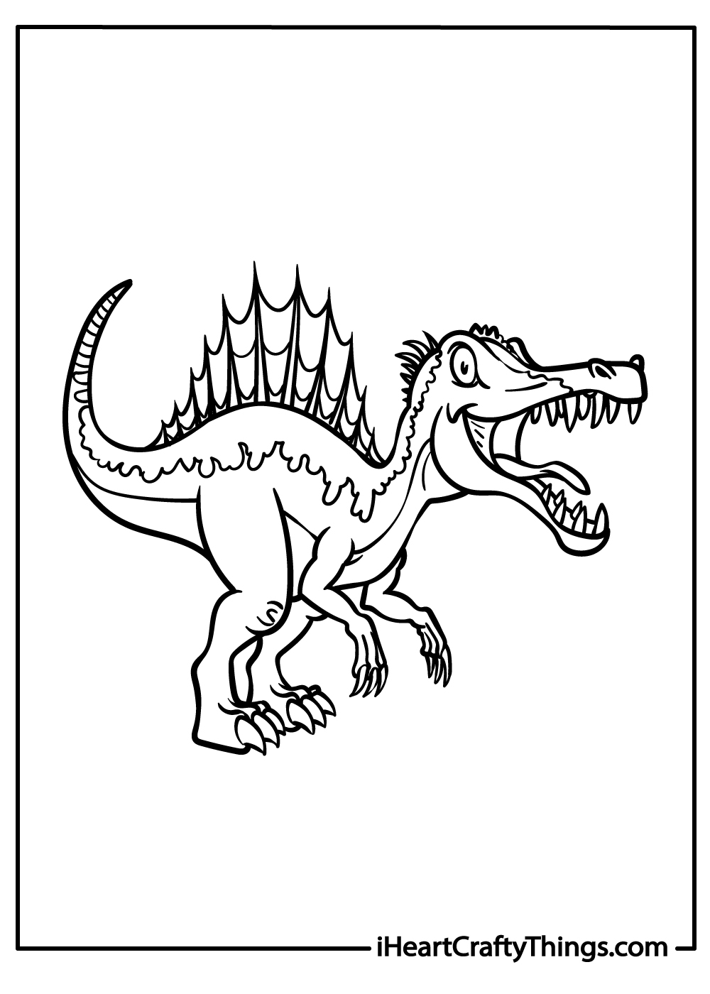 15 Spinosaurus Coloring Pages 100 Free Printables 