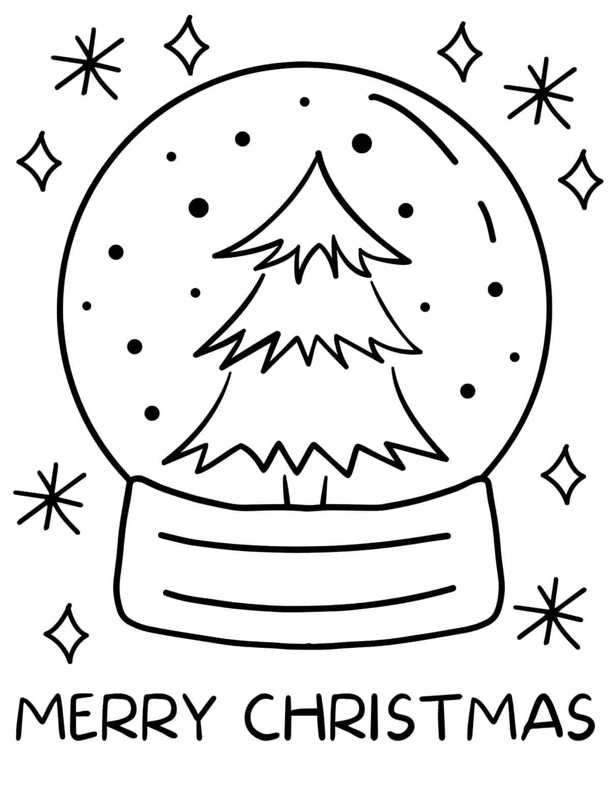 150 Free Christmas Coloring Pages For Kids Prudent Penny Pincher