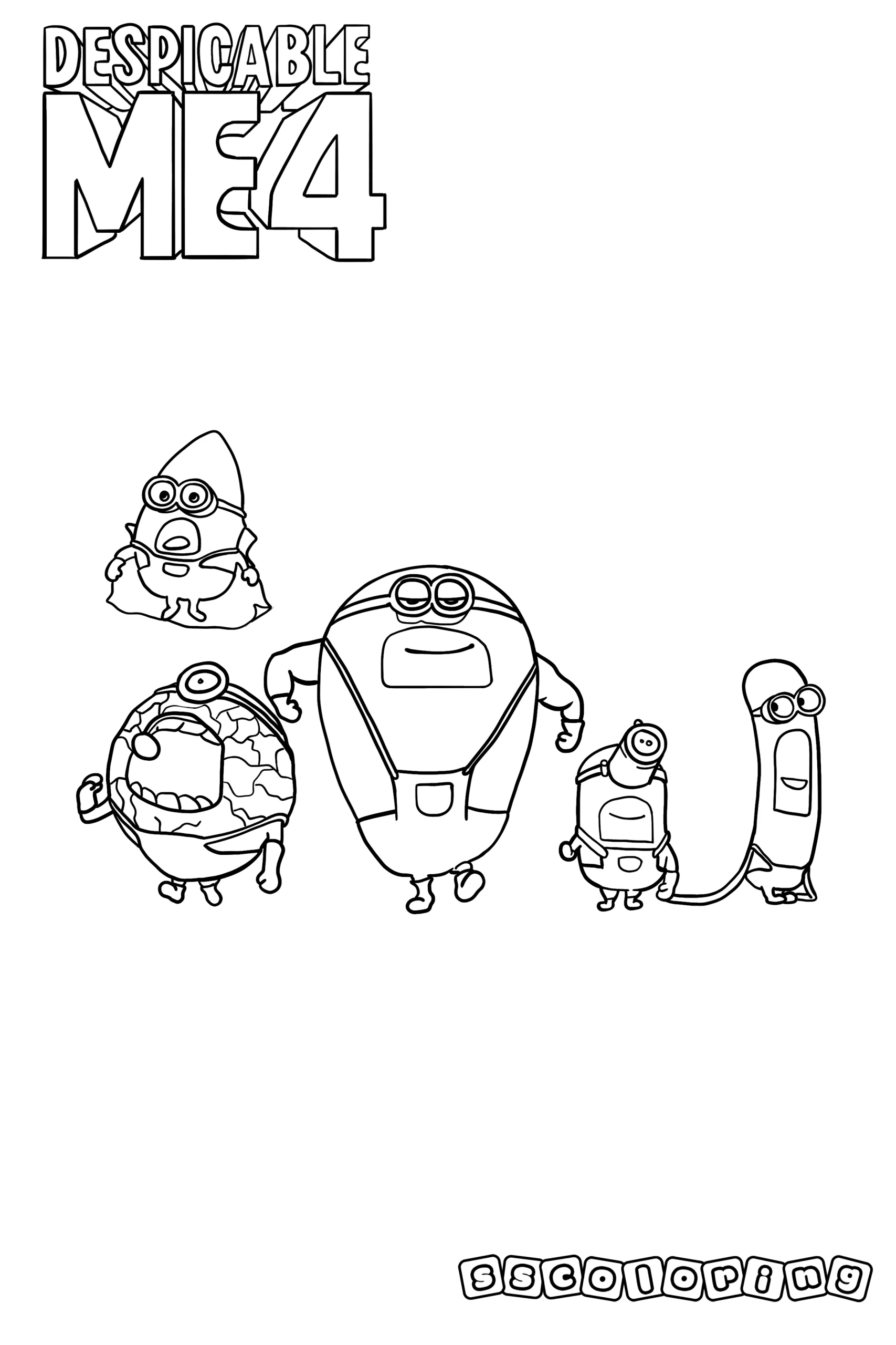 16 Despicable Me 4 Coloring Pages Free Printable U0026 Fun Worksheets Library 16 Despicable Me 4 Coloring Pages Free Printable U0026 Fun Worksheets Library