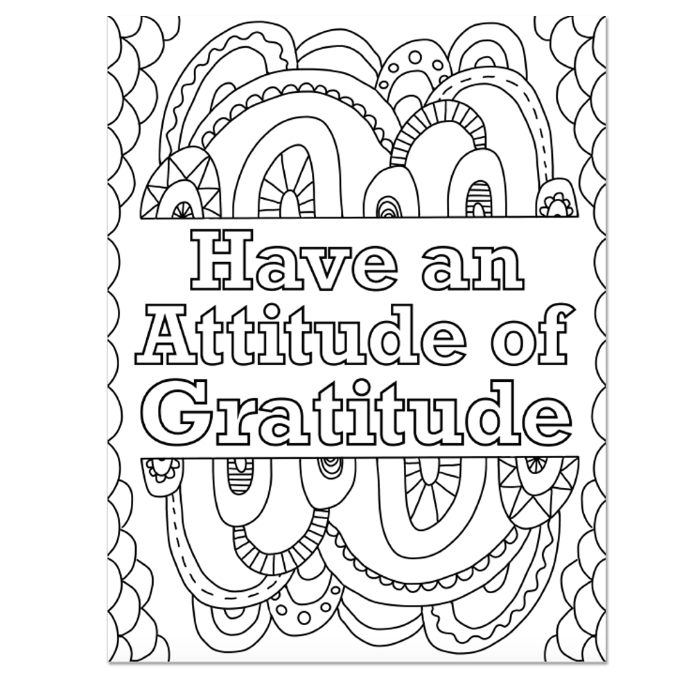 1st And 2nd Grade Social Emotional Learning Gratitude Unit Coloring Pages Lucky Little Learners