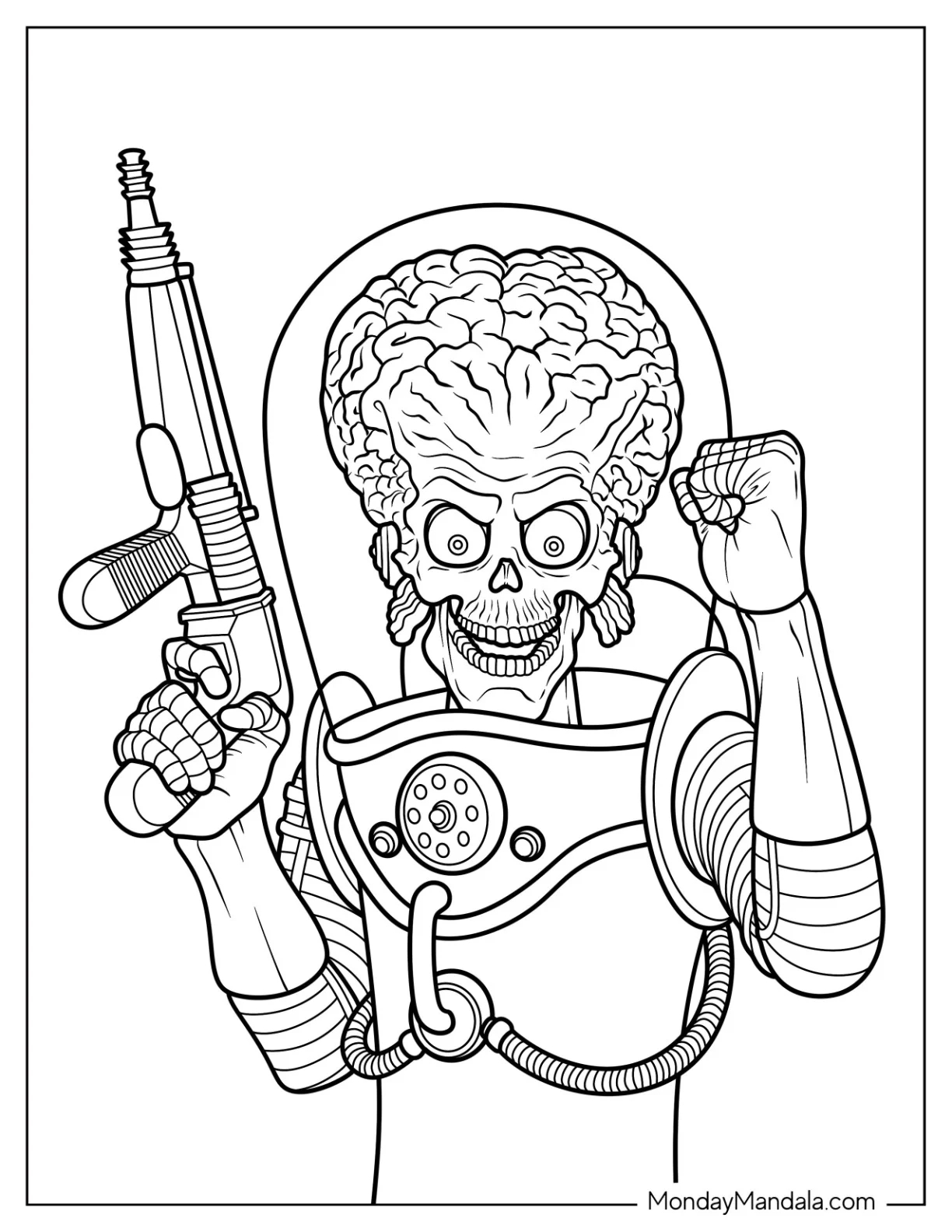 20 Alien Coloring Pages Free PDF Printables 20 Alien Coloring Pages Free PDF Printables