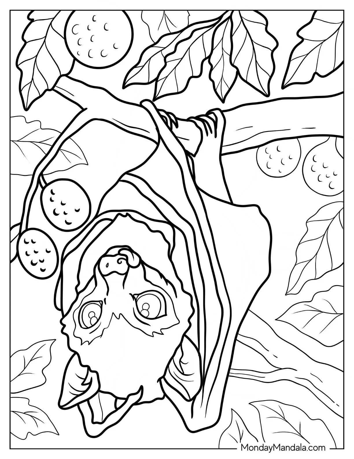 20 Bat Coloring Pages Free PDF Printables 20 Bat Coloring Pages Free PDF Printables