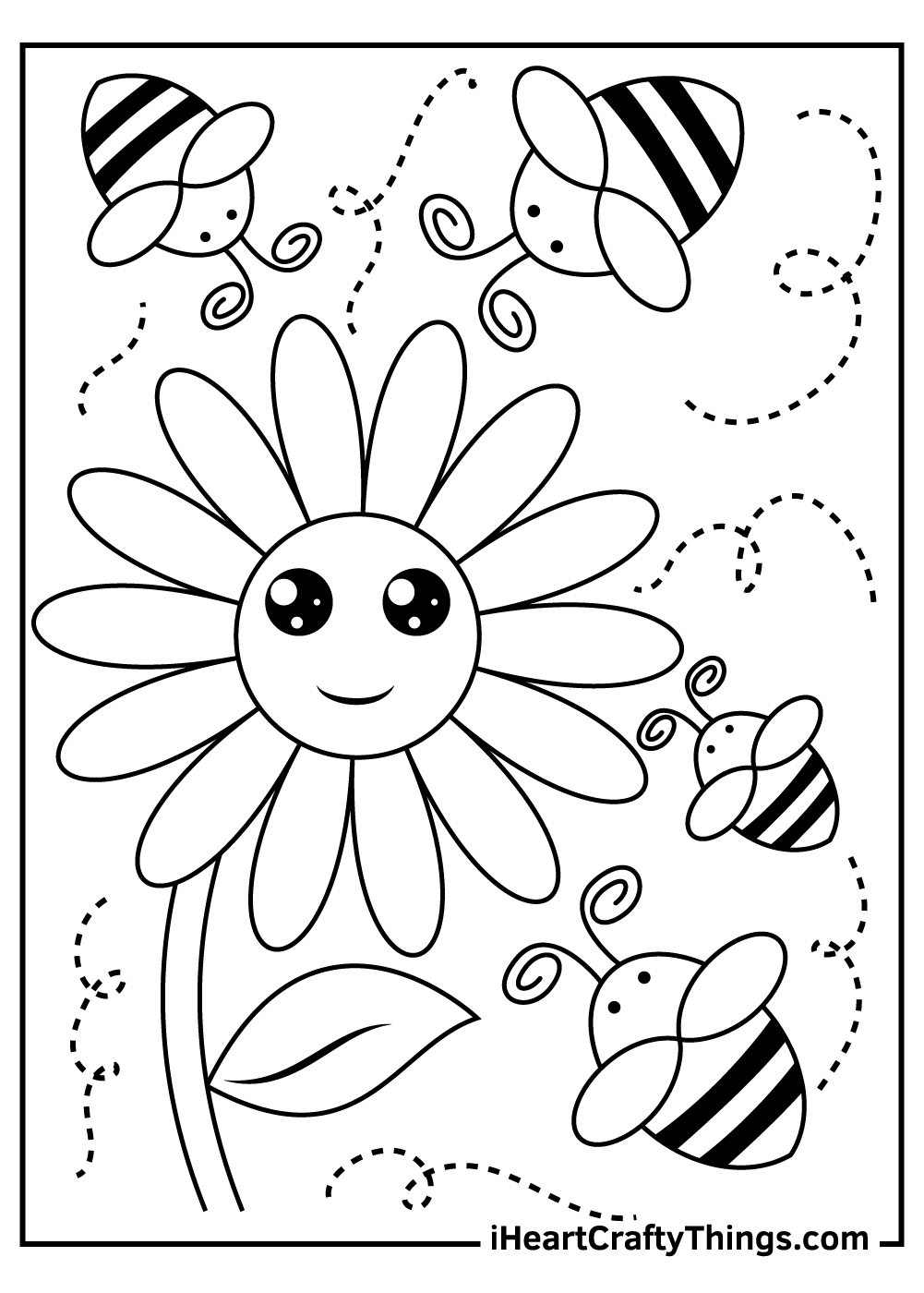 20 Bee Coloring Pages 100 Free Printables 20 Bee Coloring Pages 100 Free Printables