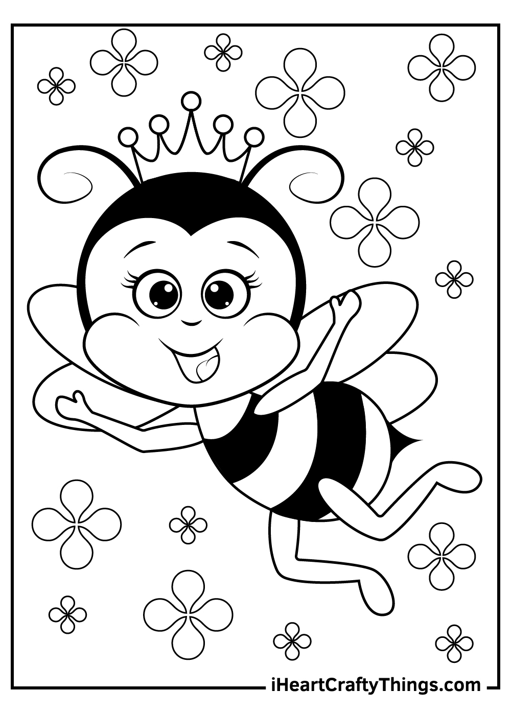 20 Bee Coloring Pages 100 Free Printables 20 Bee Coloring Pages 100 Free Printables