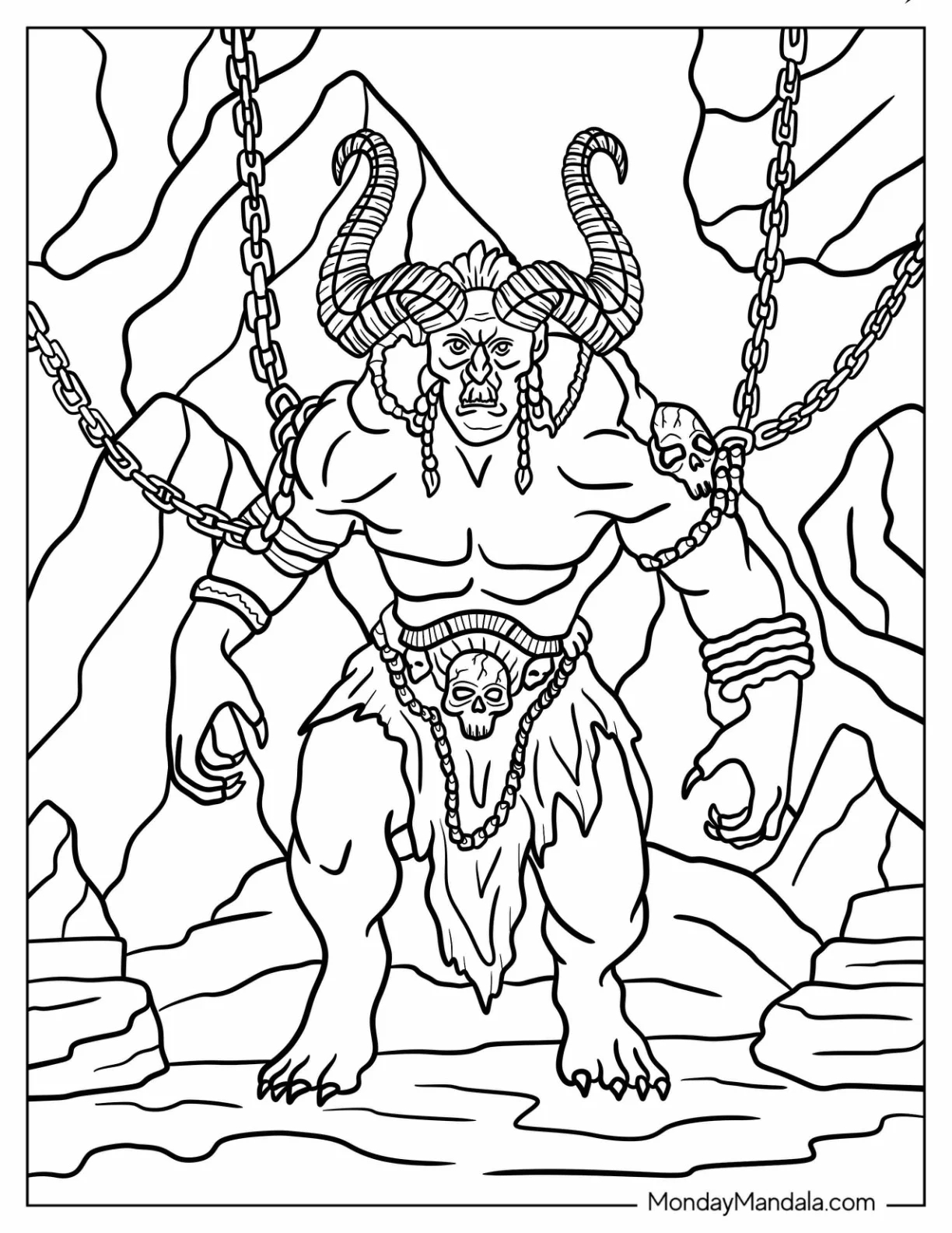 20 Fantasy Coloring Pages Free PDF Printables 