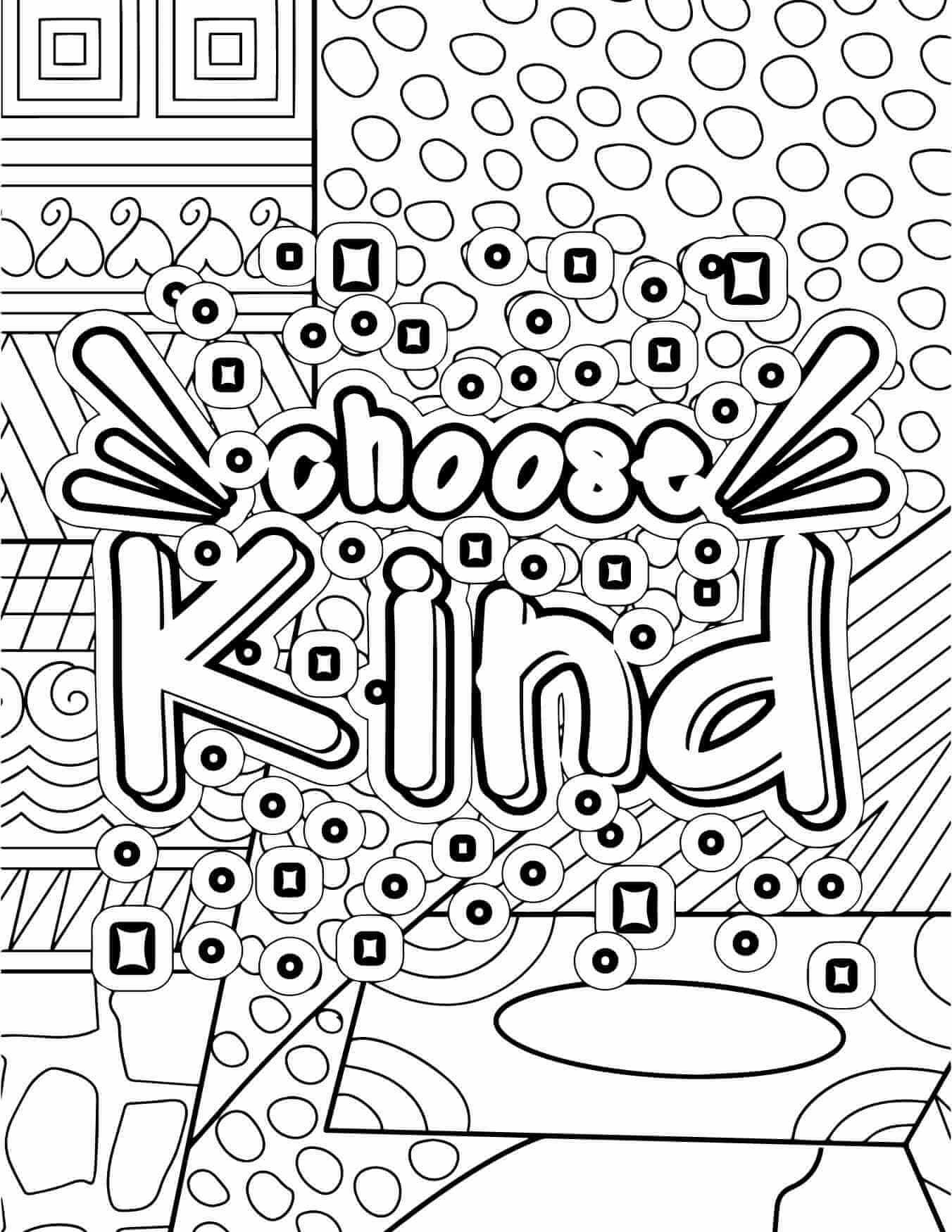 20 Free Kindness Coloring Pages 20 Free Kindness Coloring Pages