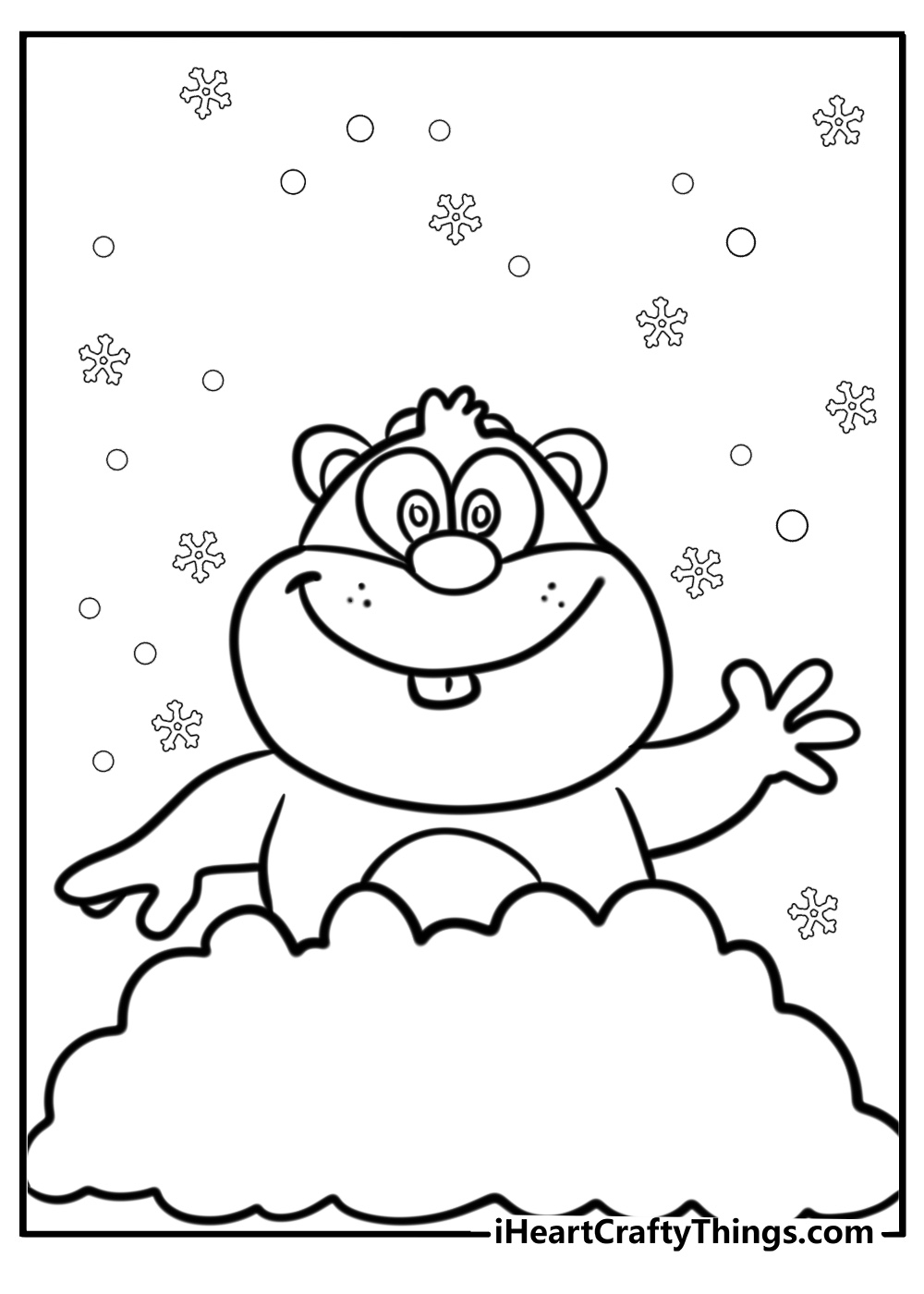 Groundhog Day Printable Coloring Pages Groundhog Day Printable Coloring Pages
