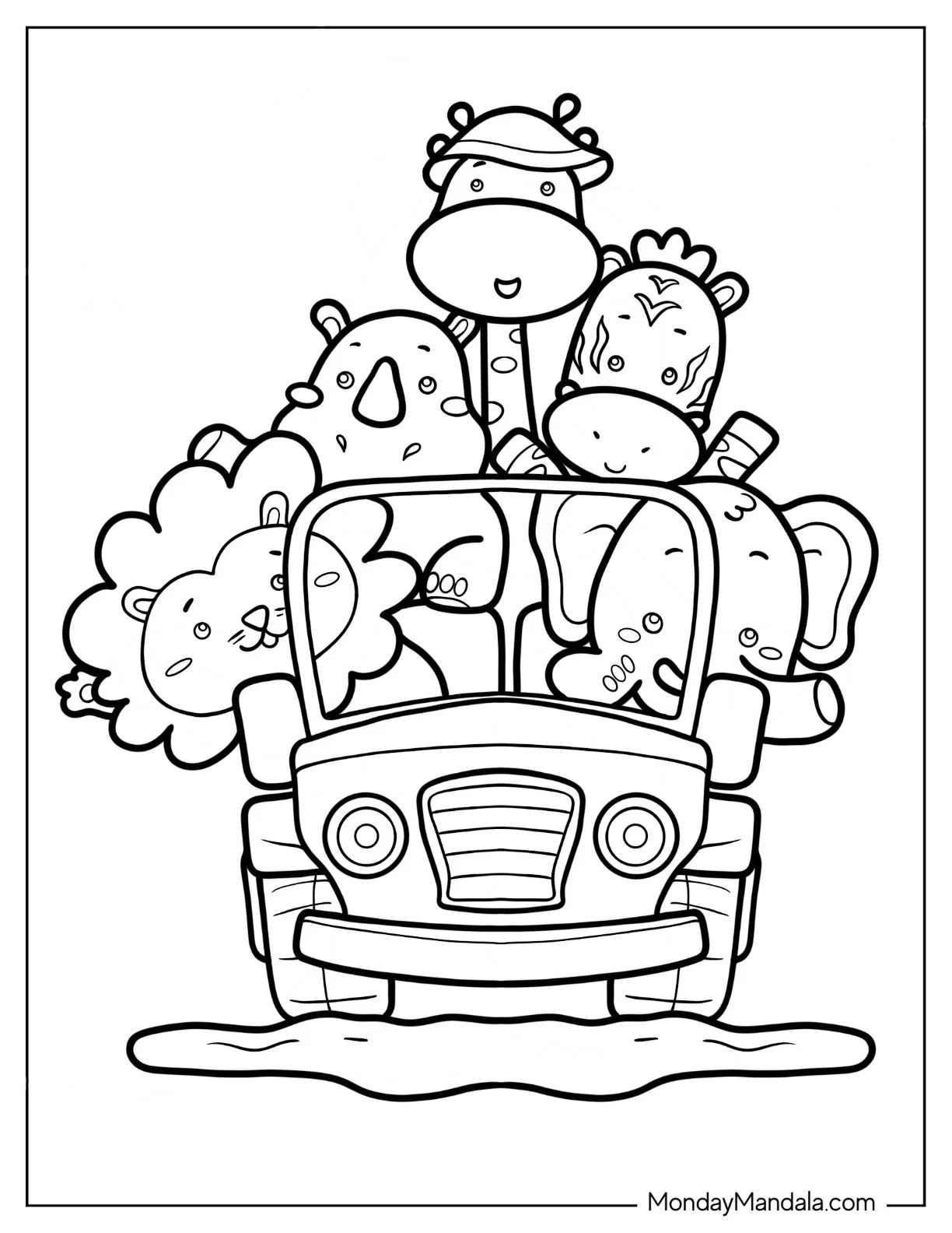 20 Jungle Coloring Pages Free PDF Printables 