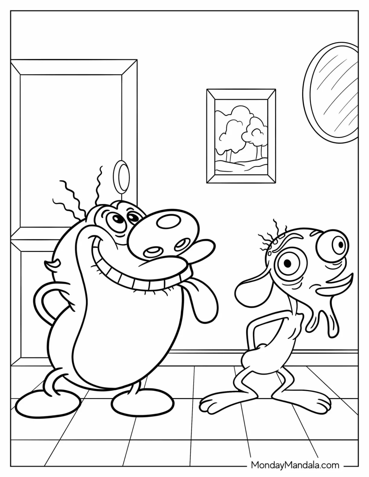20 Nickelodeon Coloring Pages Free PDF Printables 