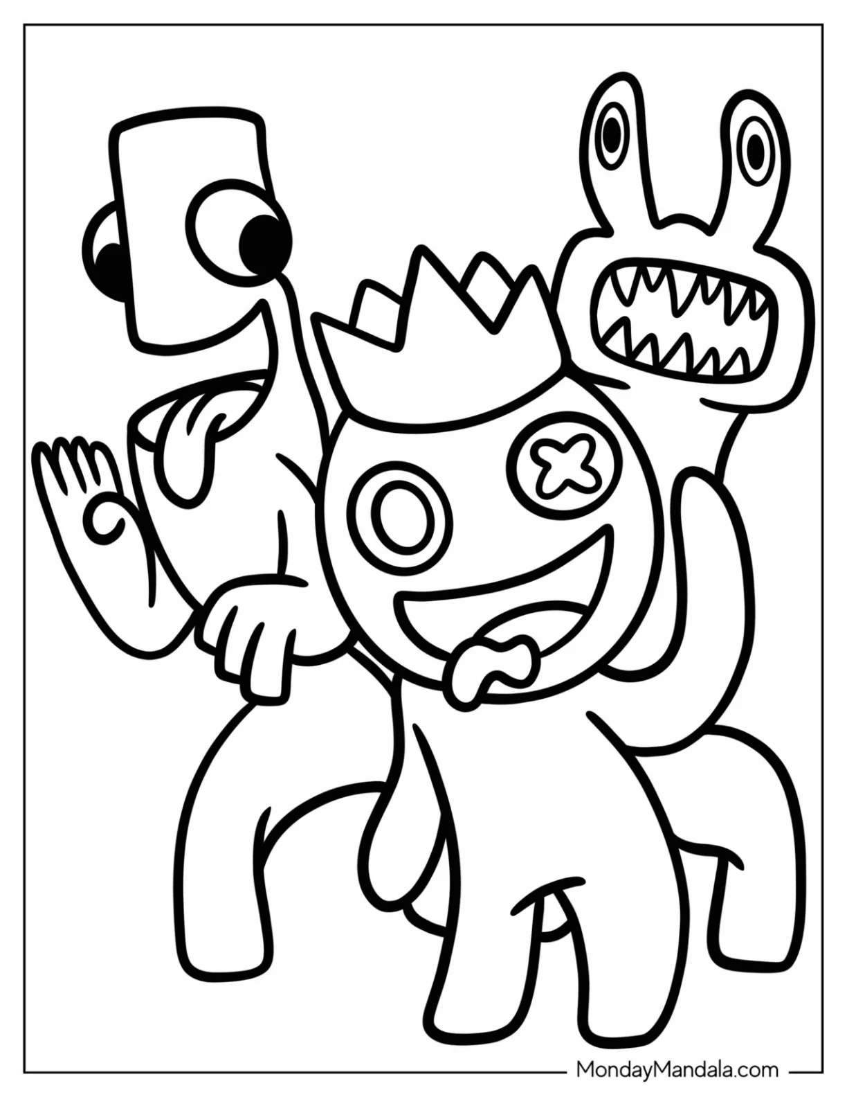 20 Rainbow Friends Coloring Pages Free PDF Printables 20 Rainbow Friends Coloring Pages Free PDF Printables