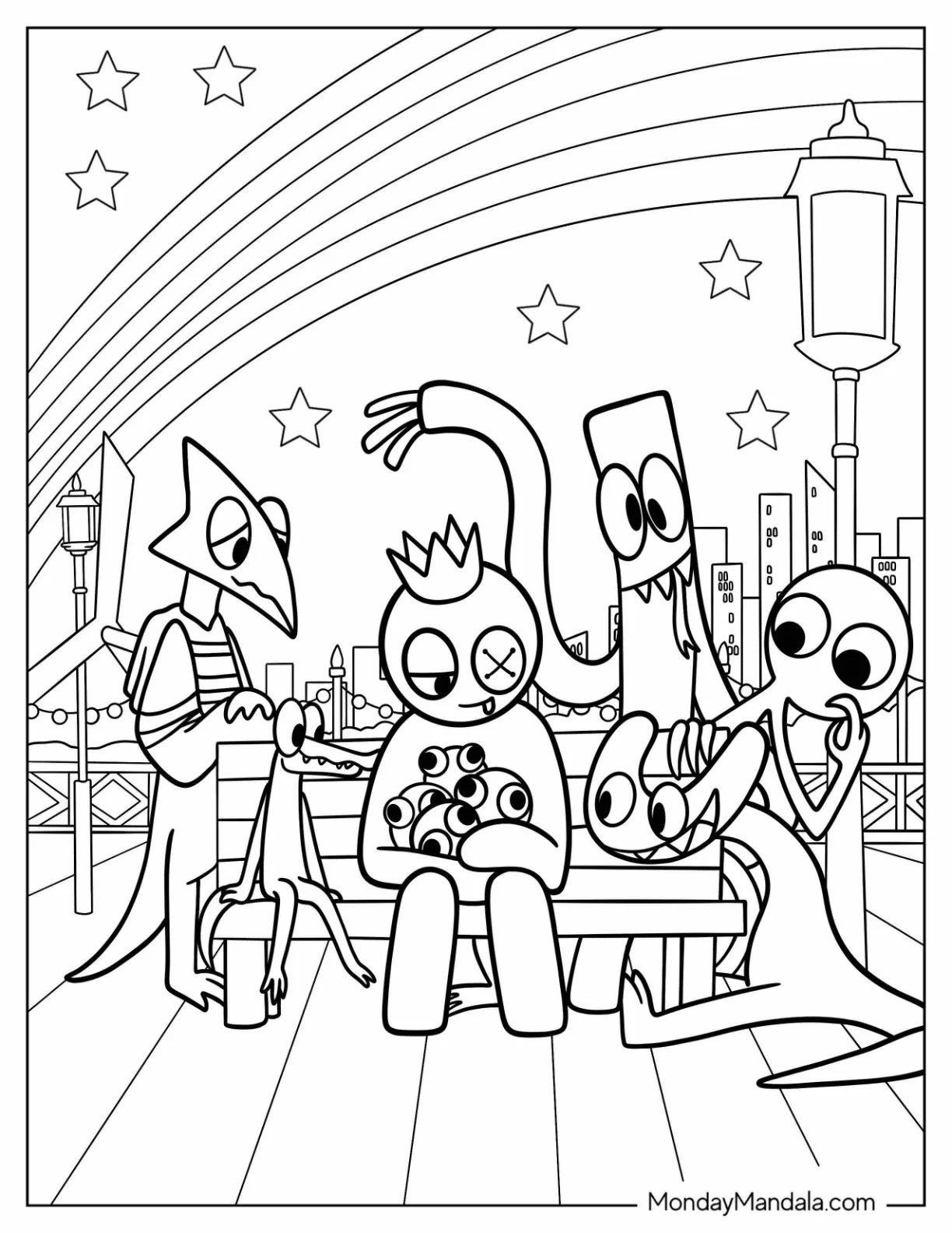 20 Rainbow Friends Coloring Pages Free PDF Printables 20 Rainbow Friends Coloring Pages Free PDF Printables