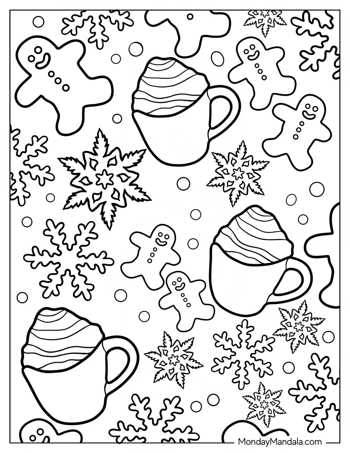 20 Snowflake Coloring Pages Free PDF Printables 20 Snowflake Coloring Pages Free PDF Printables