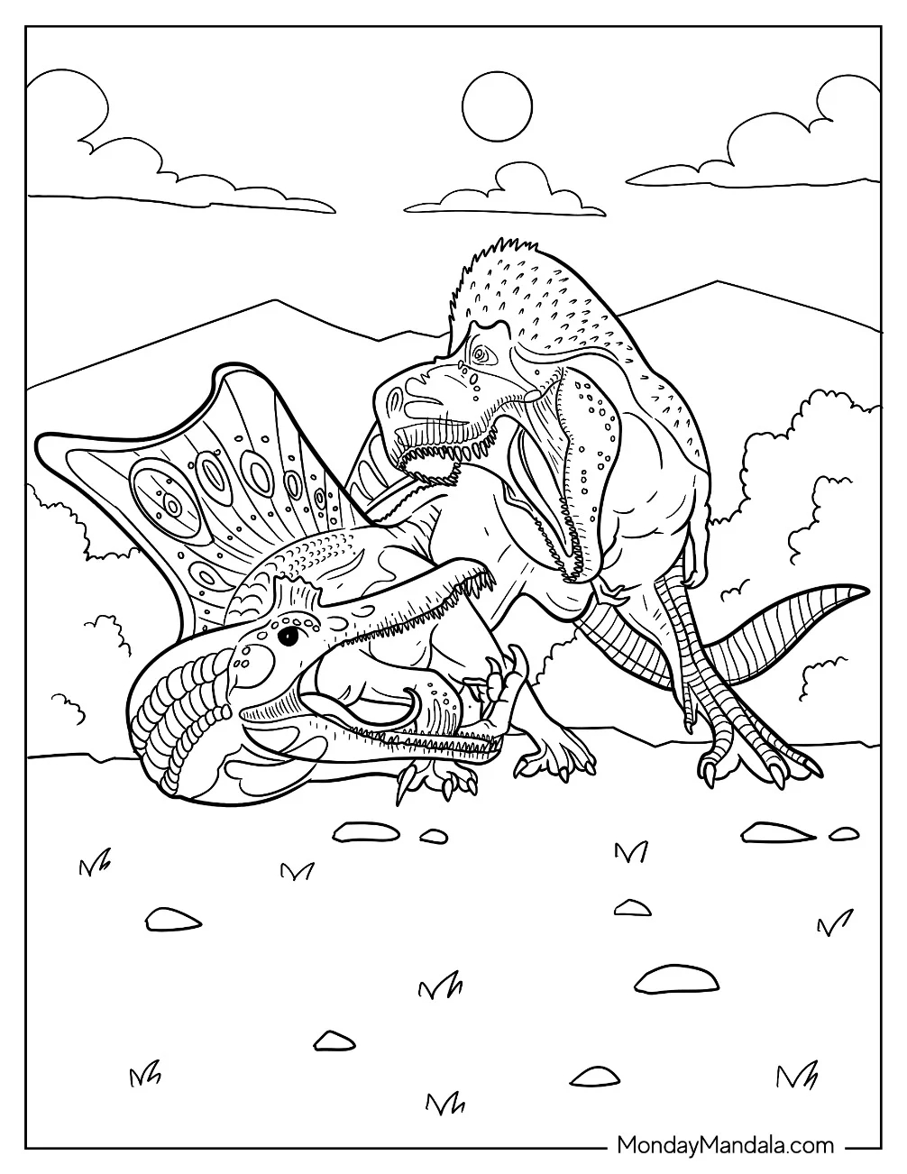 20 Spinosaurus Coloring Pages Free PDF Printables 