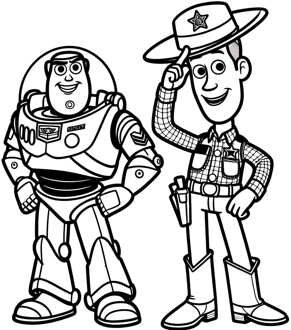 2004 Page Buzz Lightyear And Woody Are Truly The Dynamic Duo 