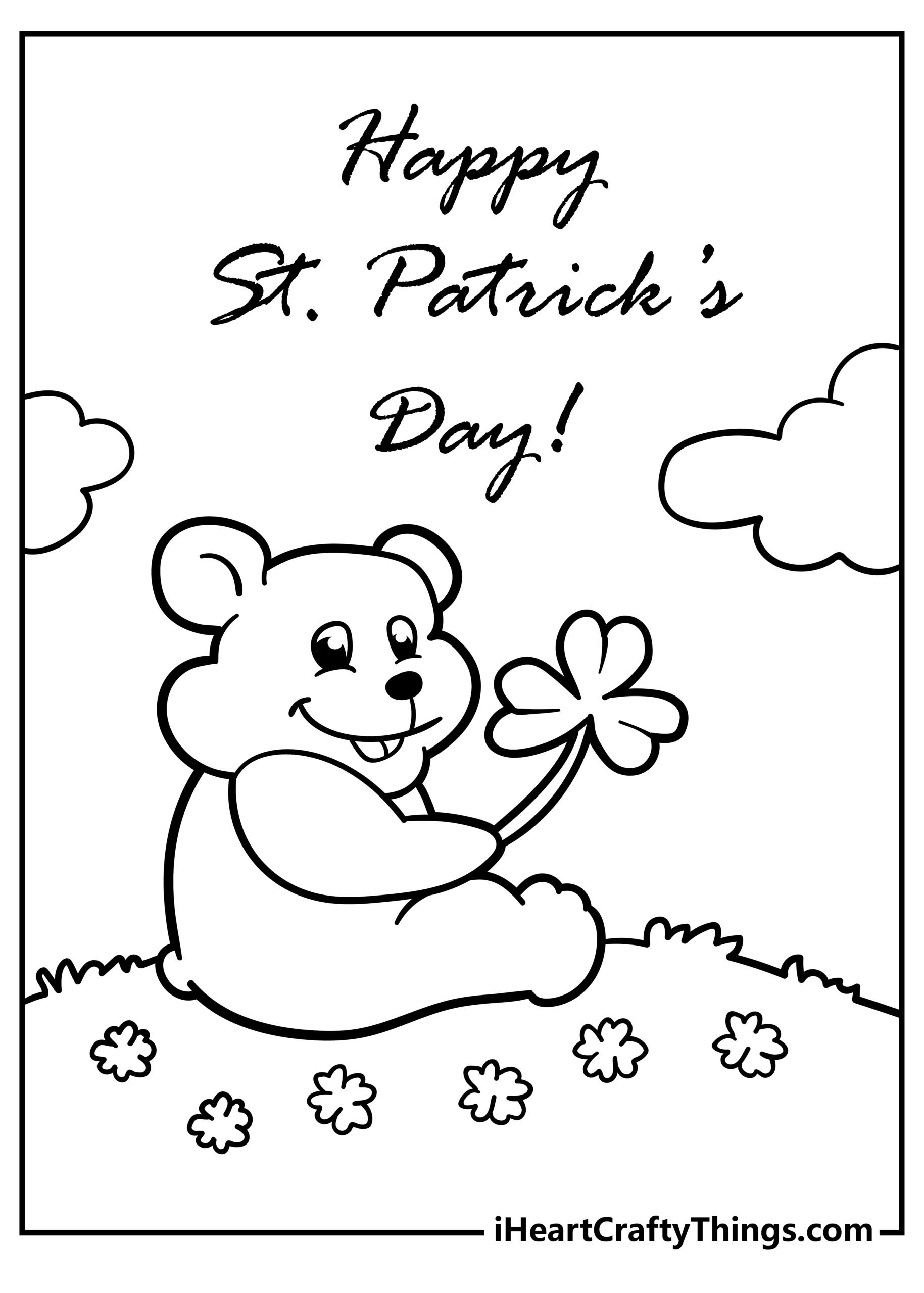 2025 St Patrick s Day Coloring Pages 51 Free Printables 