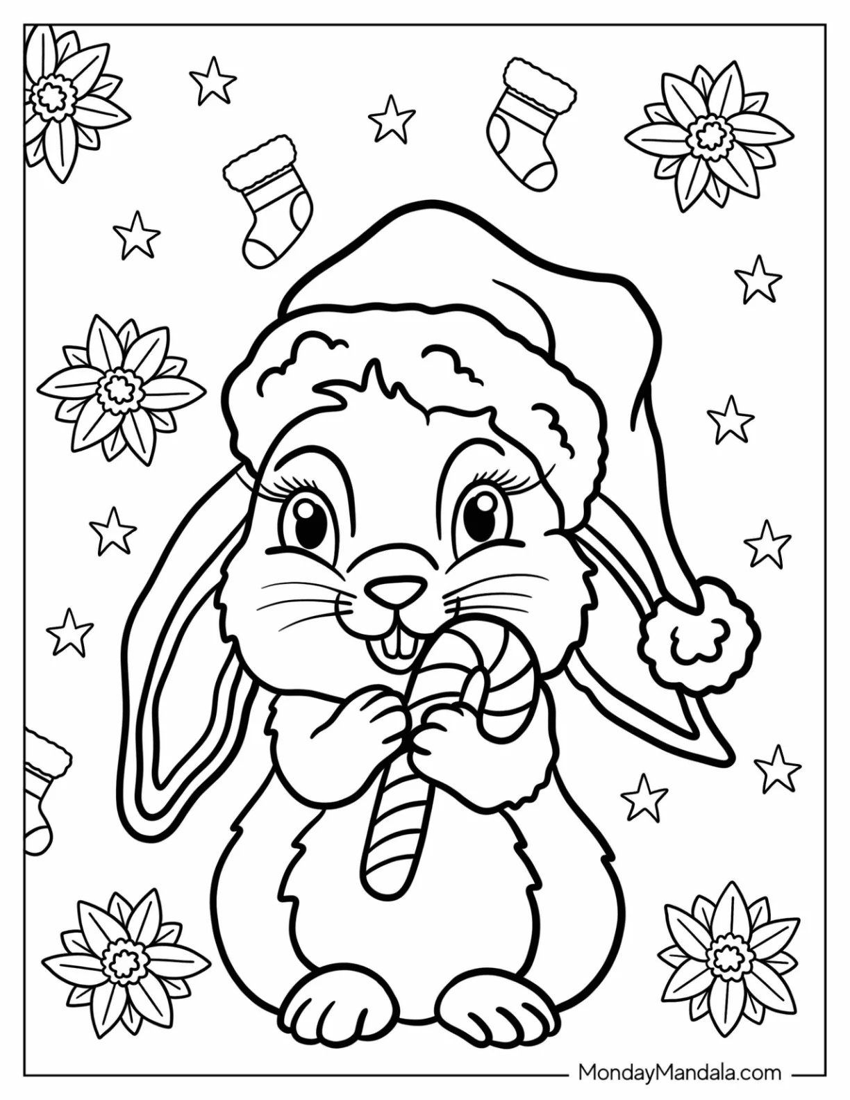 22 Candy Cane Coloring Pages Free PDF Printables 22 Candy Cane Coloring Pages Free PDF Printables