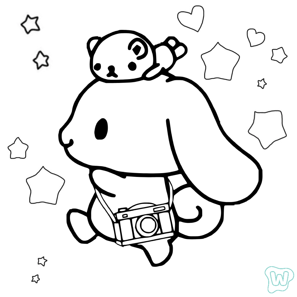 22 Cinnamoroll Coloring Pages Free PDF Download 22 Cinnamoroll Coloring Pages Free PDF Download