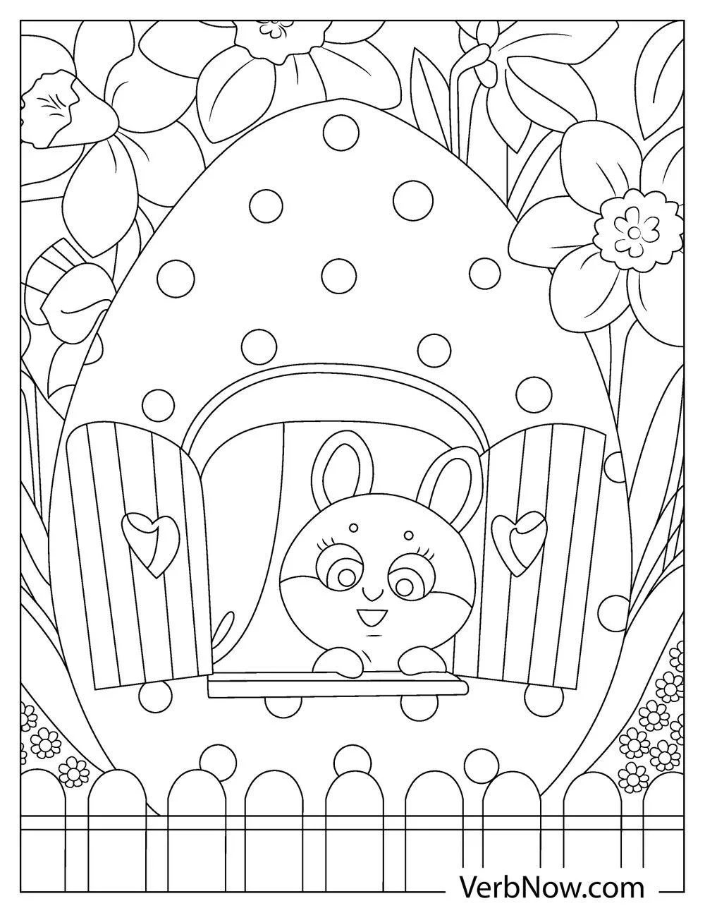 22 Free Easter Coloring Pages Printable PDF 