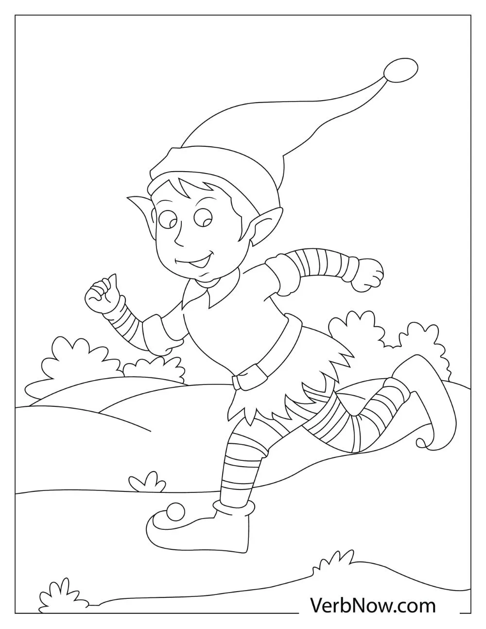 22 Free Elf Coloring Pages For Download Printable PDF 22 Free Elf Coloring Pages For Download Printable PDF