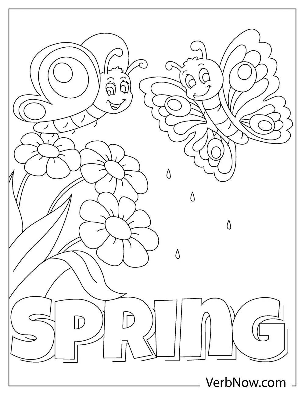 22 free spring coloring pages for download printable pdf 22 free spring coloring pages for download printable pdf