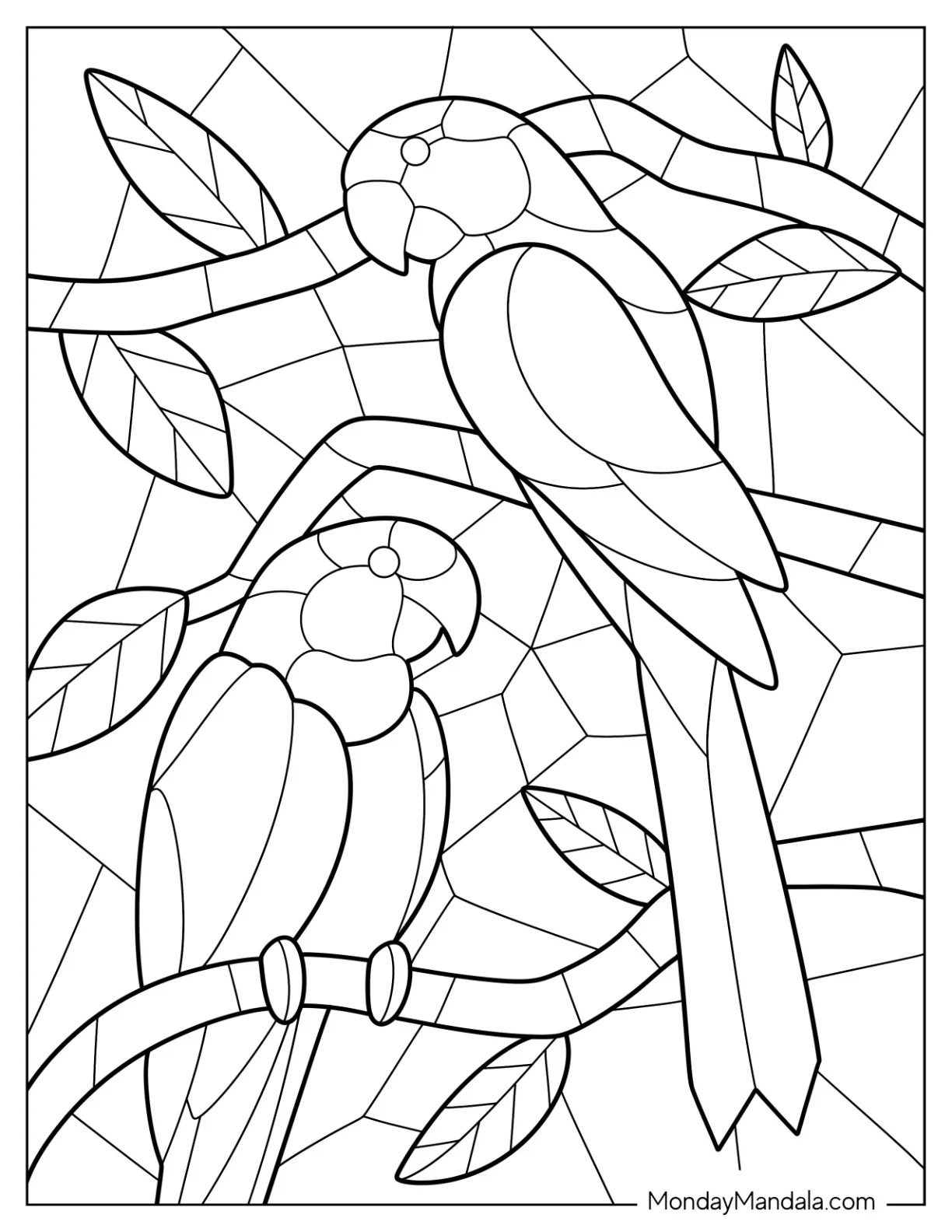 22 Mosaic Coloring Pages Free PDF Printables 