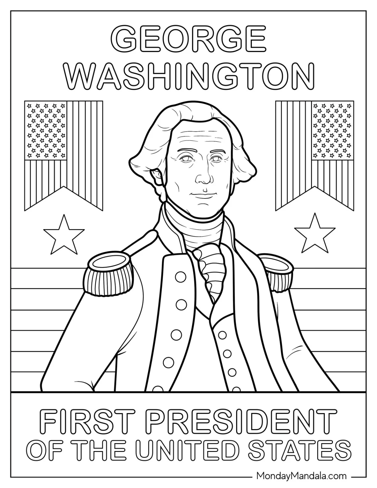 22 President Coloring Pages Free PDF Printables 22 President Coloring Pages Free PDF Printables