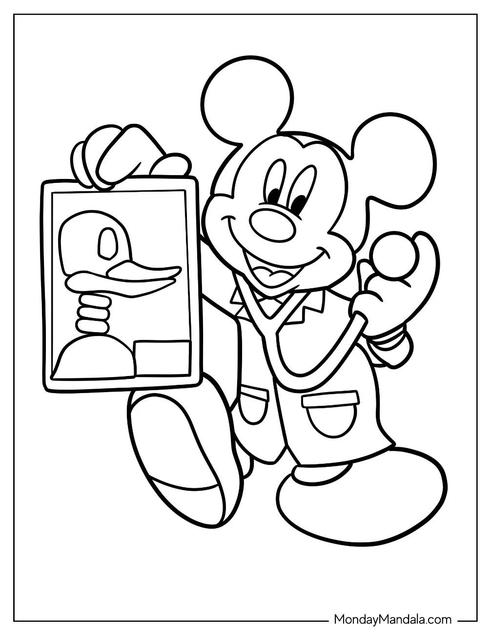 Nurse Coloring Pages Printable